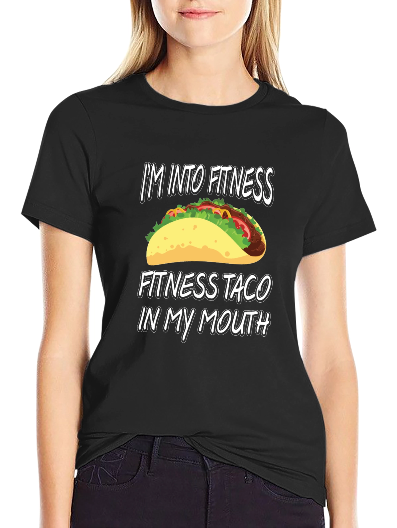 Fitness Taco Graphic T-Shirt