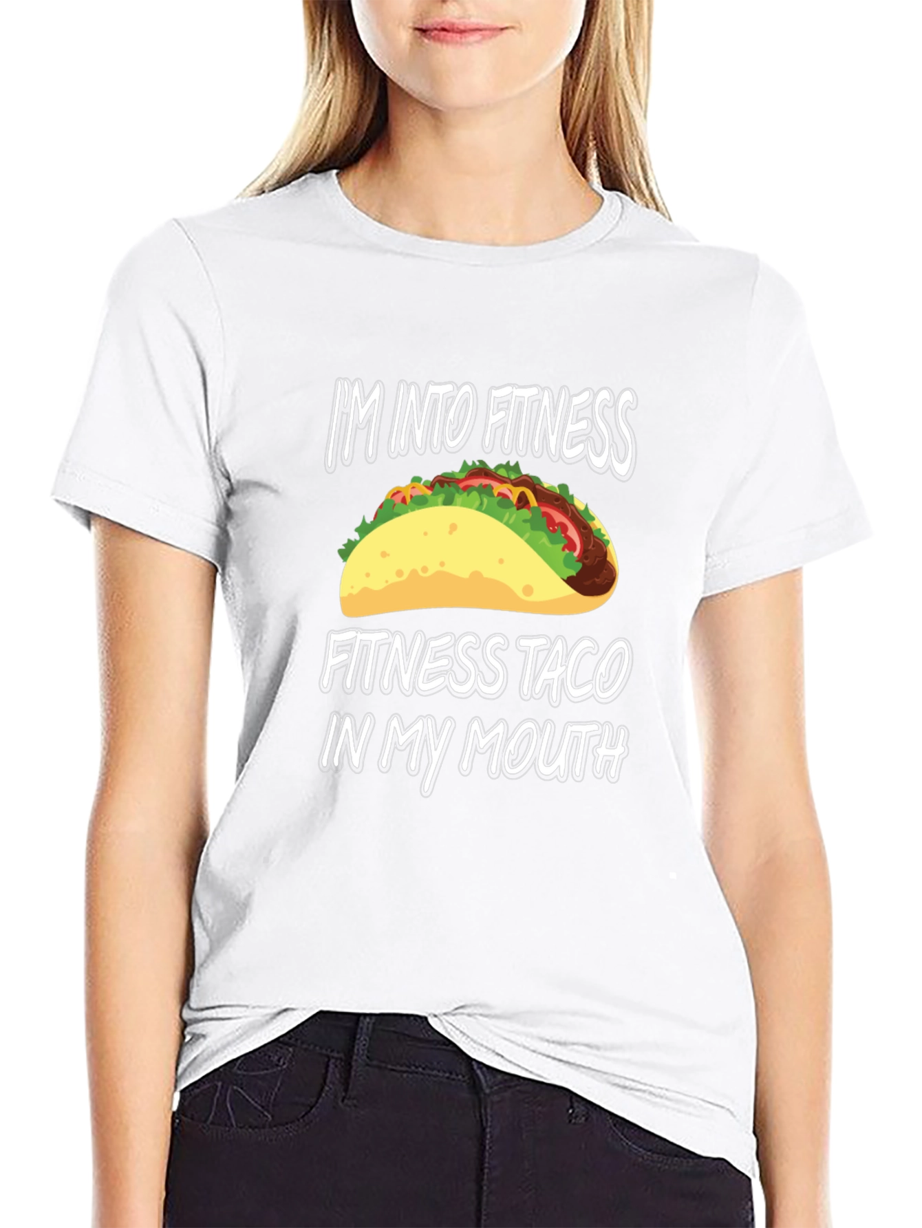 Fitness Taco Graphic T-Shirt