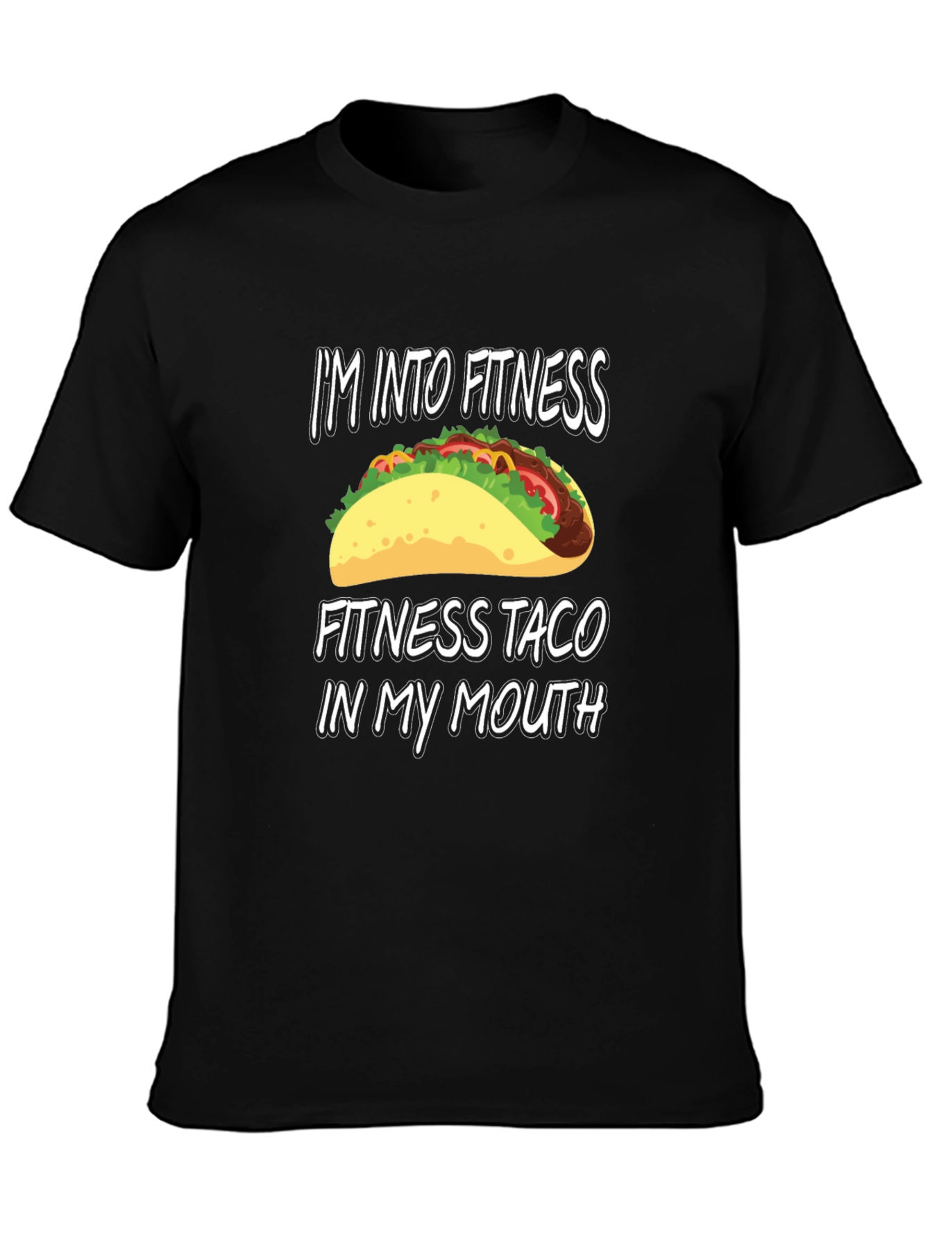 Fitness Taco Graphic T-Shirt