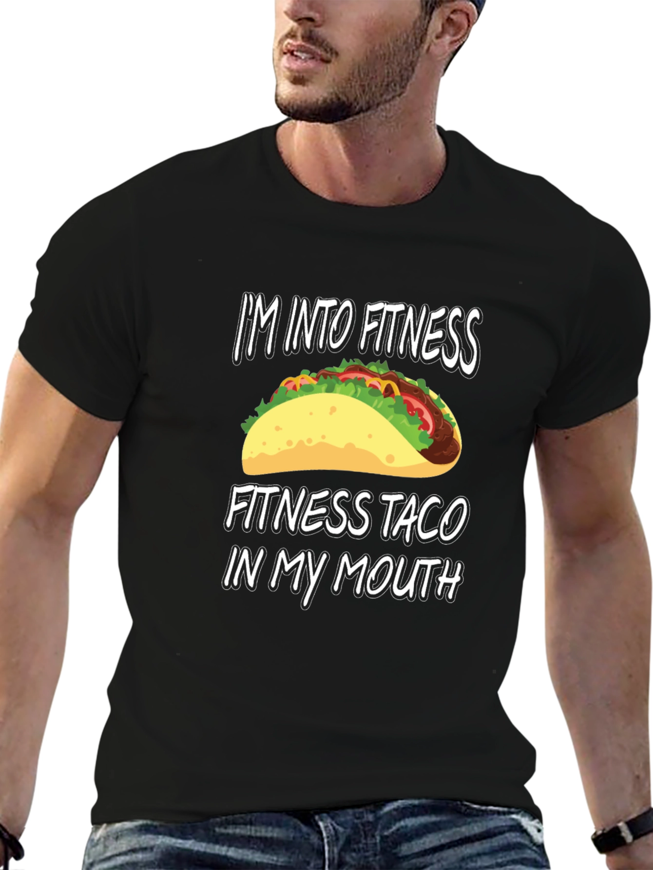 Fitness Taco Graphic T-Shirt