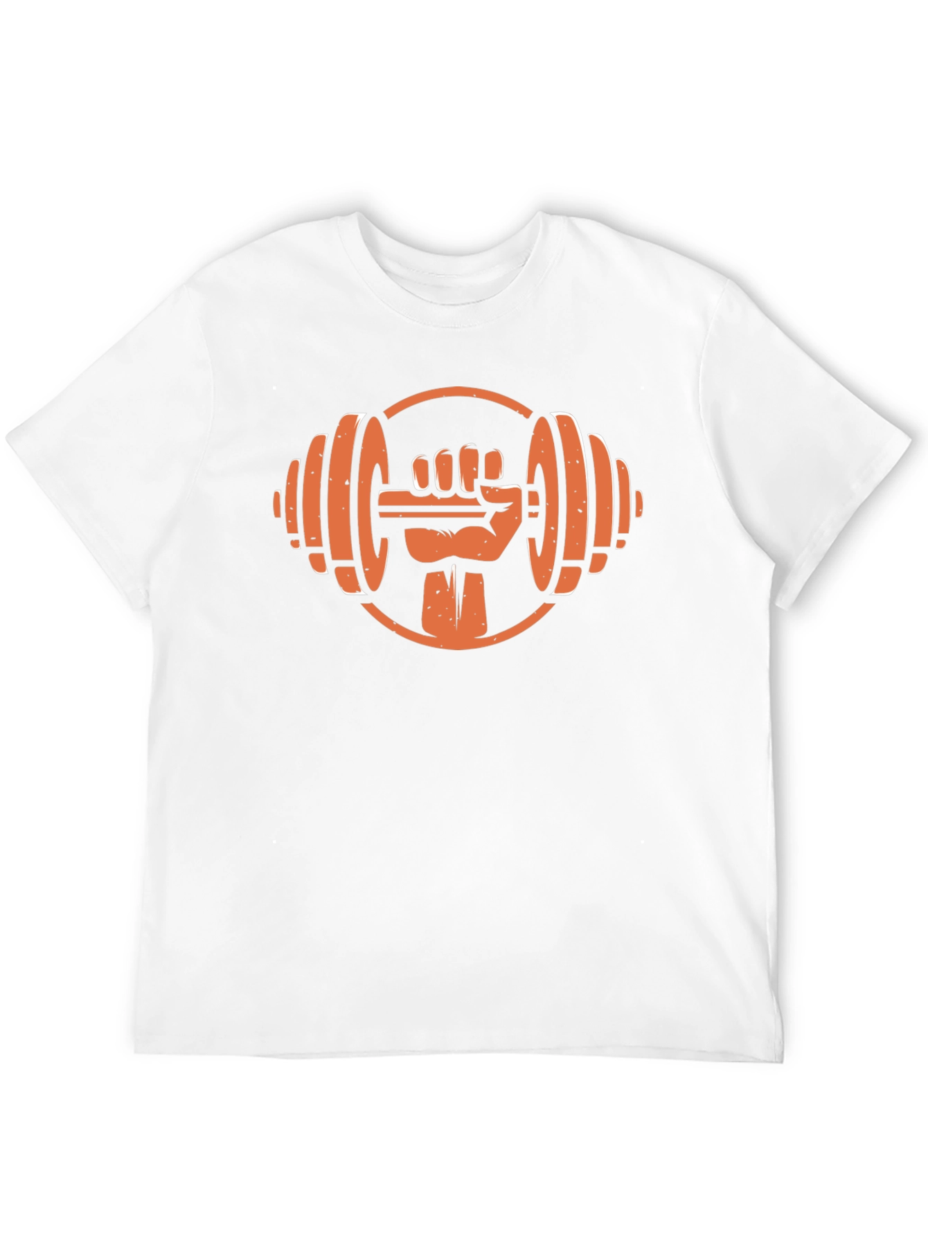 Workout Hand Dumbbell Graphic T-Shirt