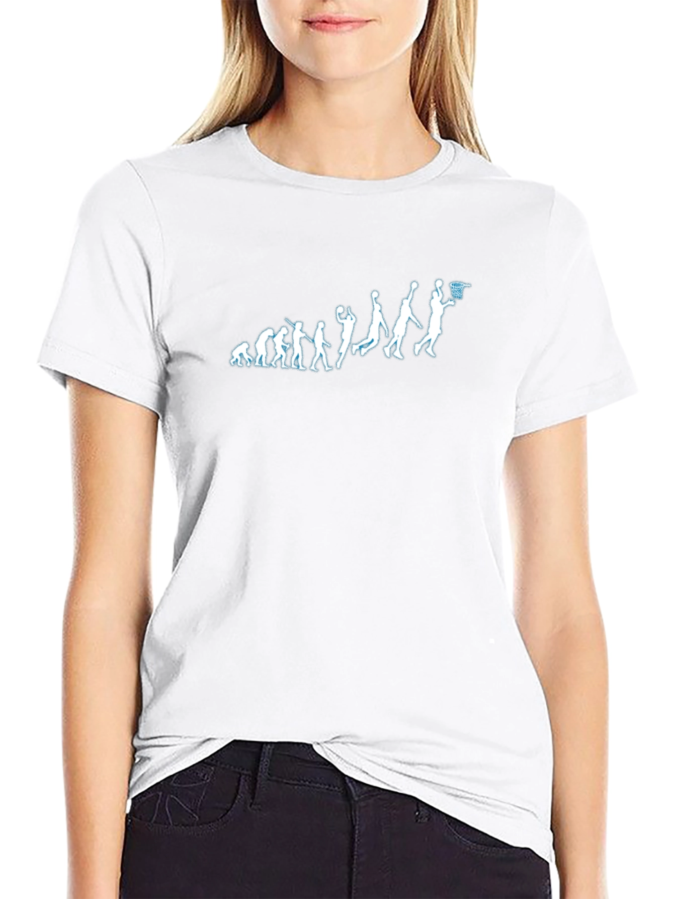 Basketball Evolution Graphic Tee