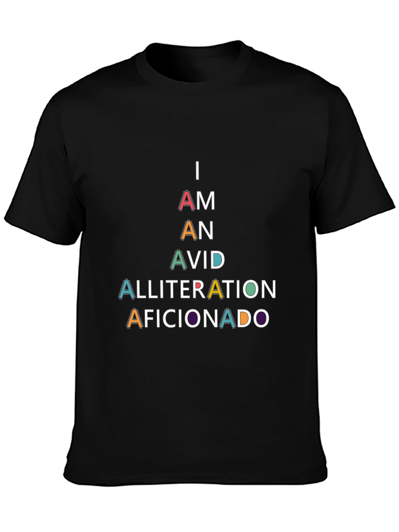 Alliteration Aficionado Graphic T-Shirt