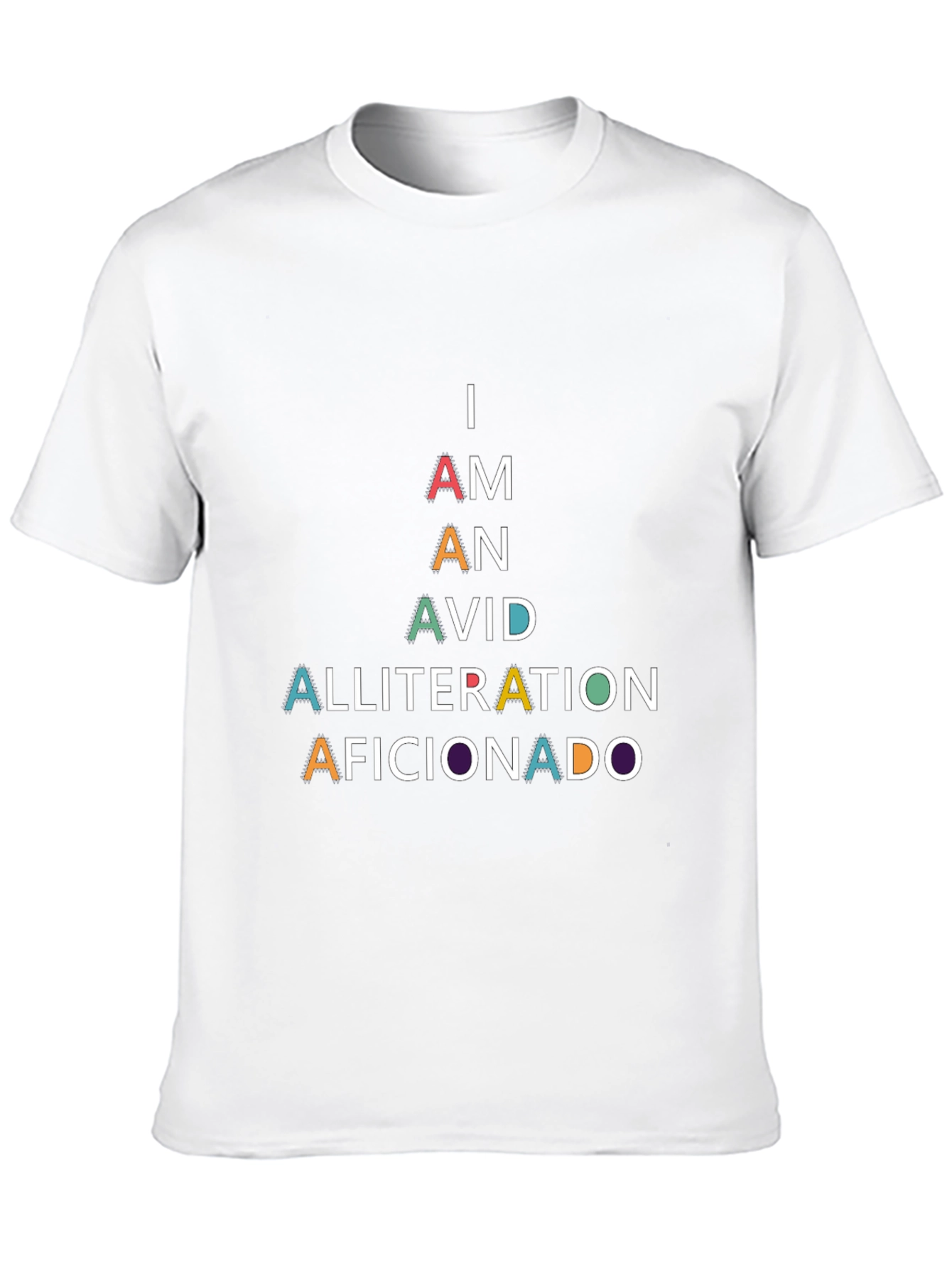 Alliteration Aficionado Graphic T-Shirt