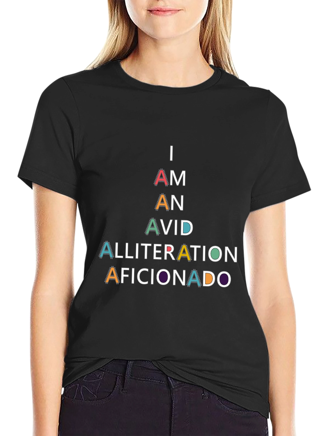 Alliteration Aficionado Graphic T-Shirt