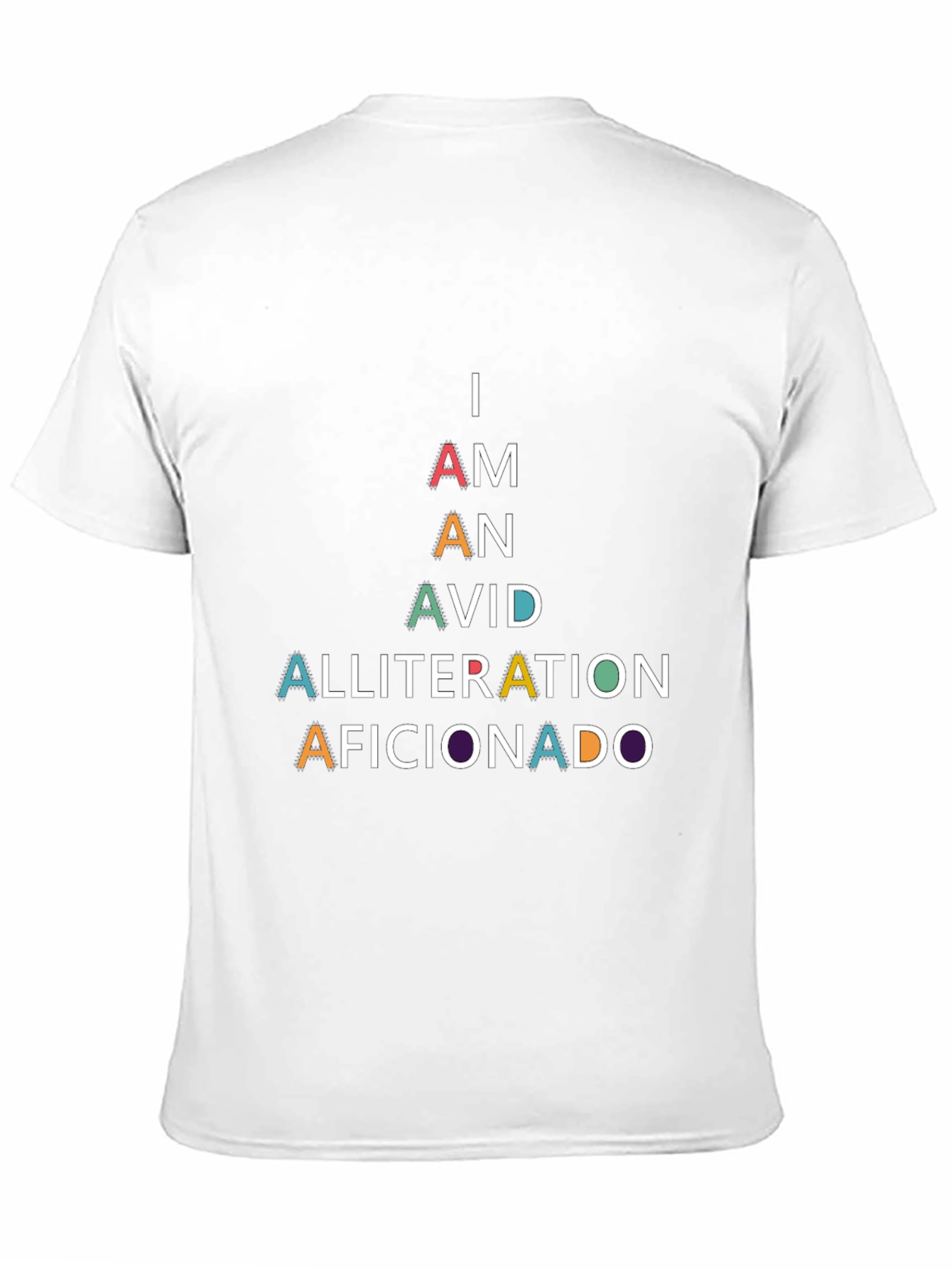 Alliteration Aficionado Graphic T-Shirt