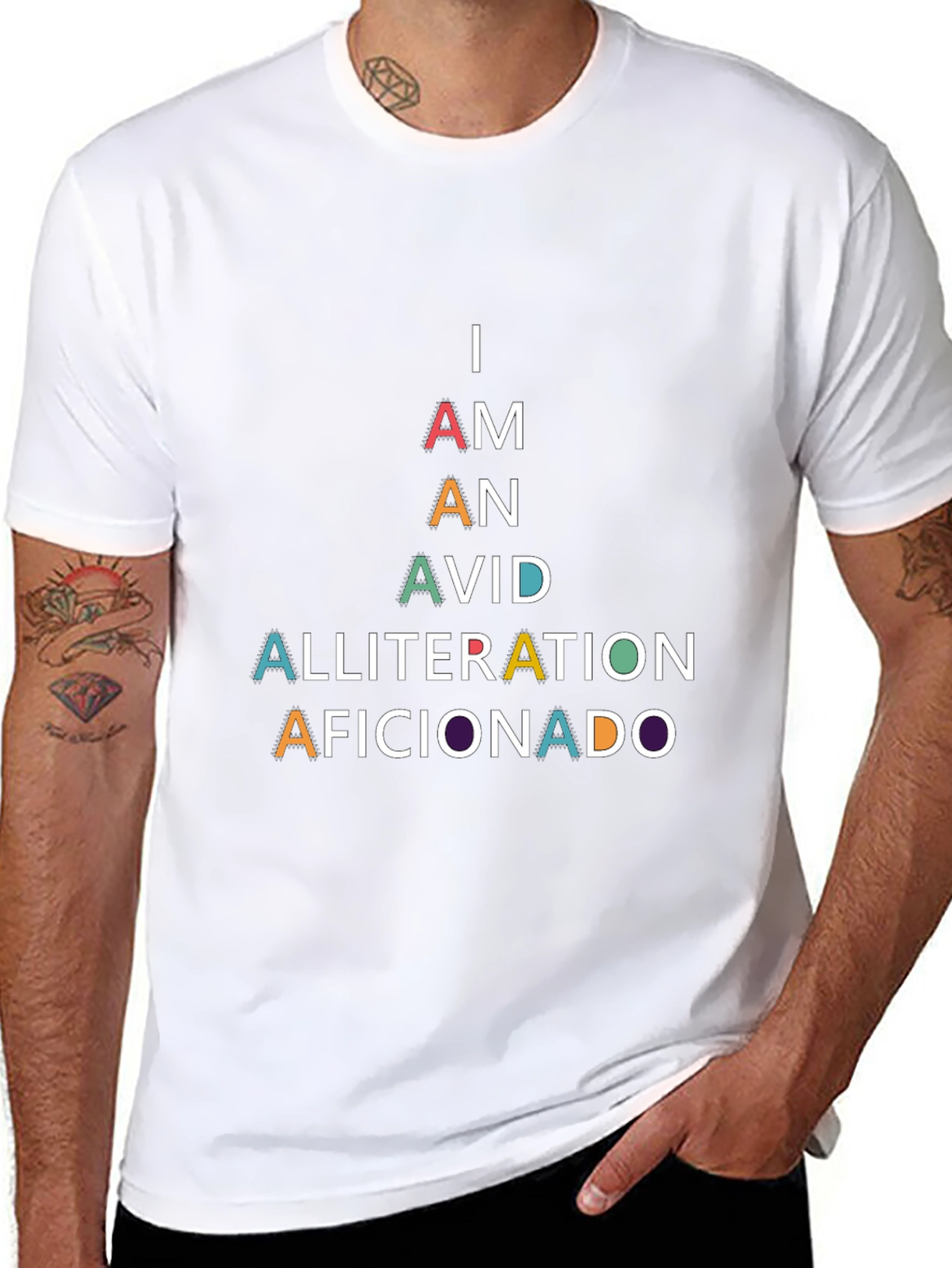 Alliteration Aficionado Graphic T-Shirt