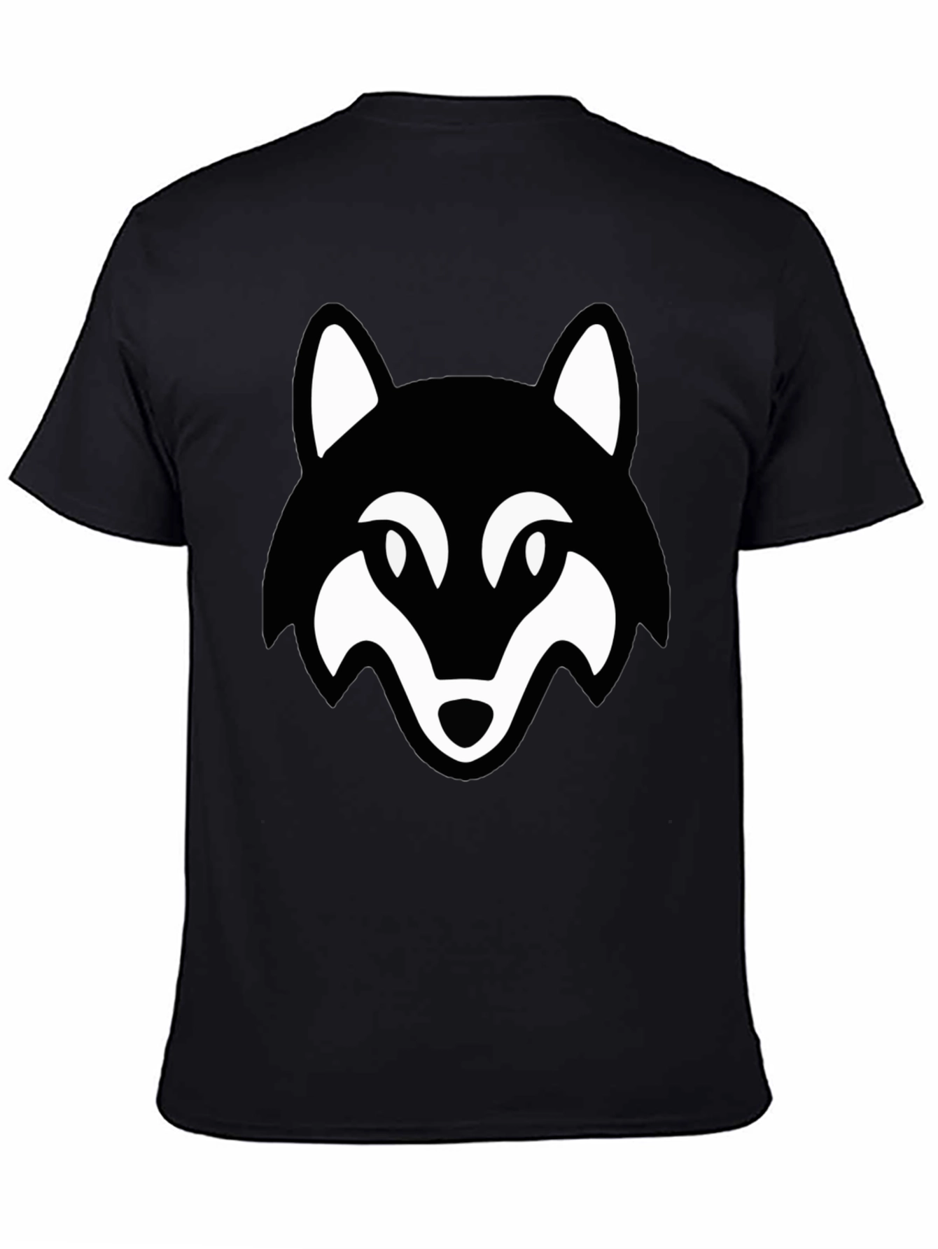 Wolf Graphic Black T-Shirt