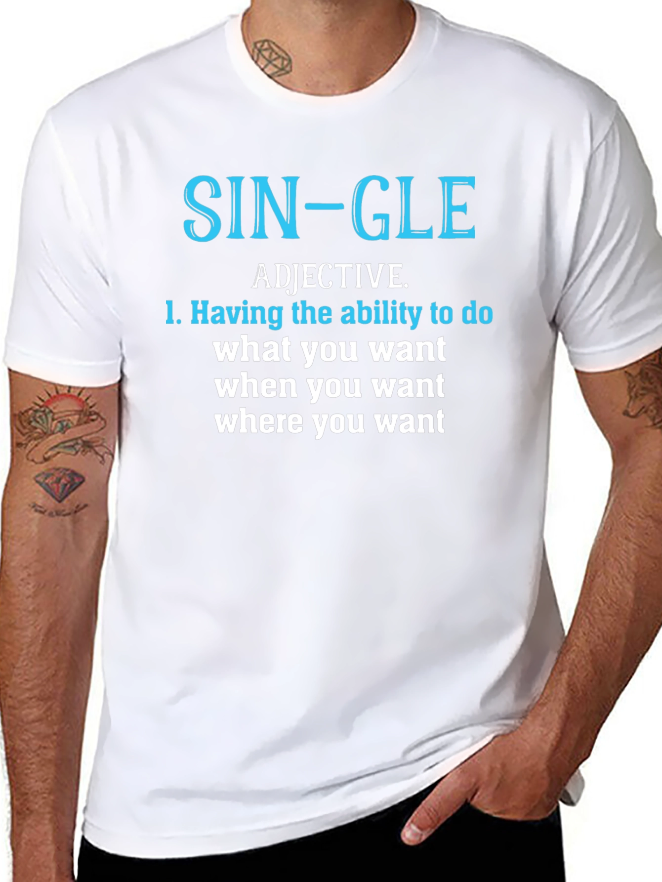 Single Definition Graphic T-Shirt