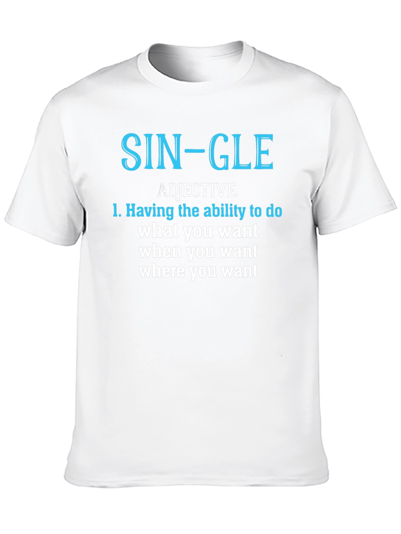Single Definition Graphic T-Shirt