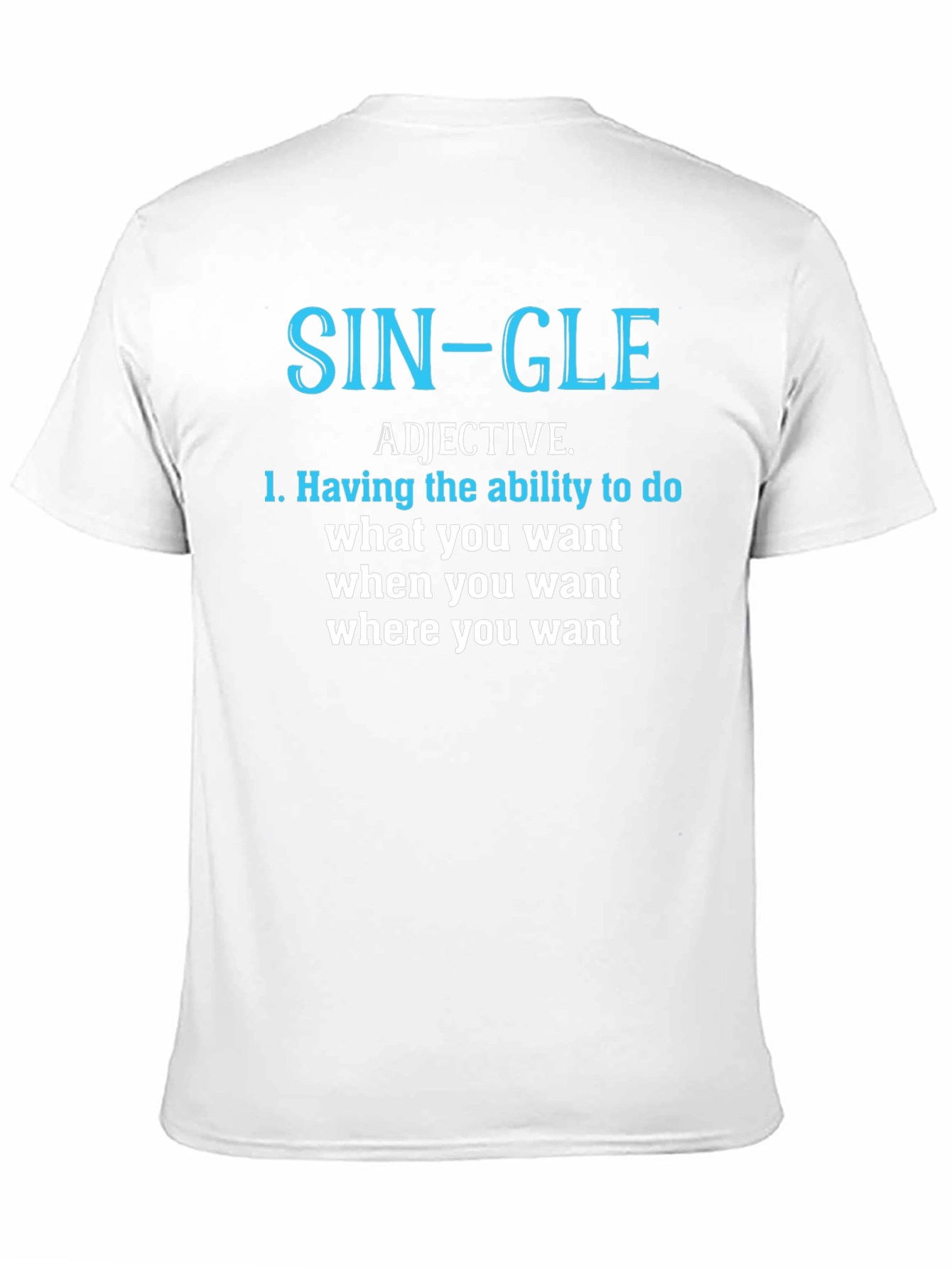 Single Definition Graphic T-Shirt
