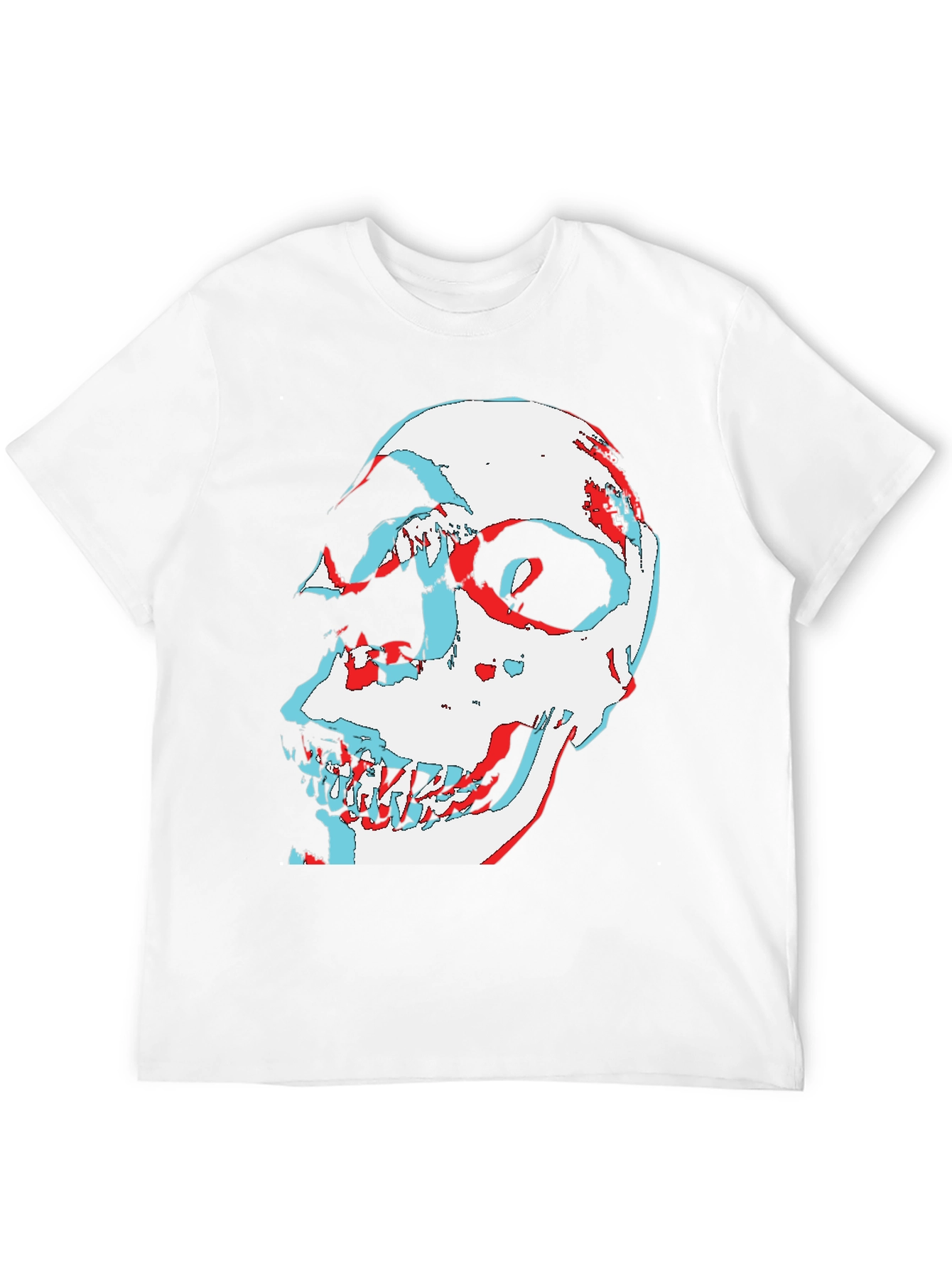 Skull Illusion Graphic Tee
