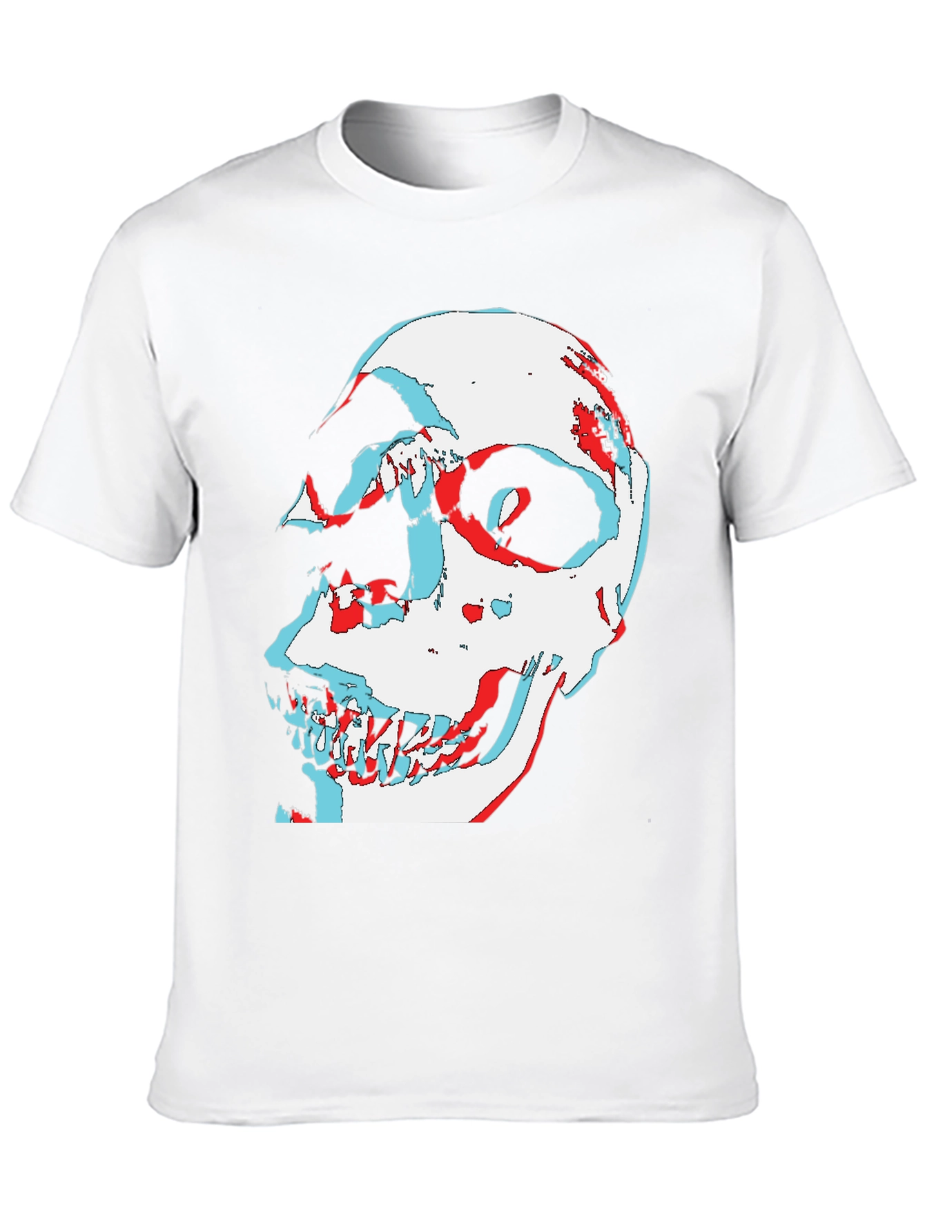 Skull Illusion Graphic Tee