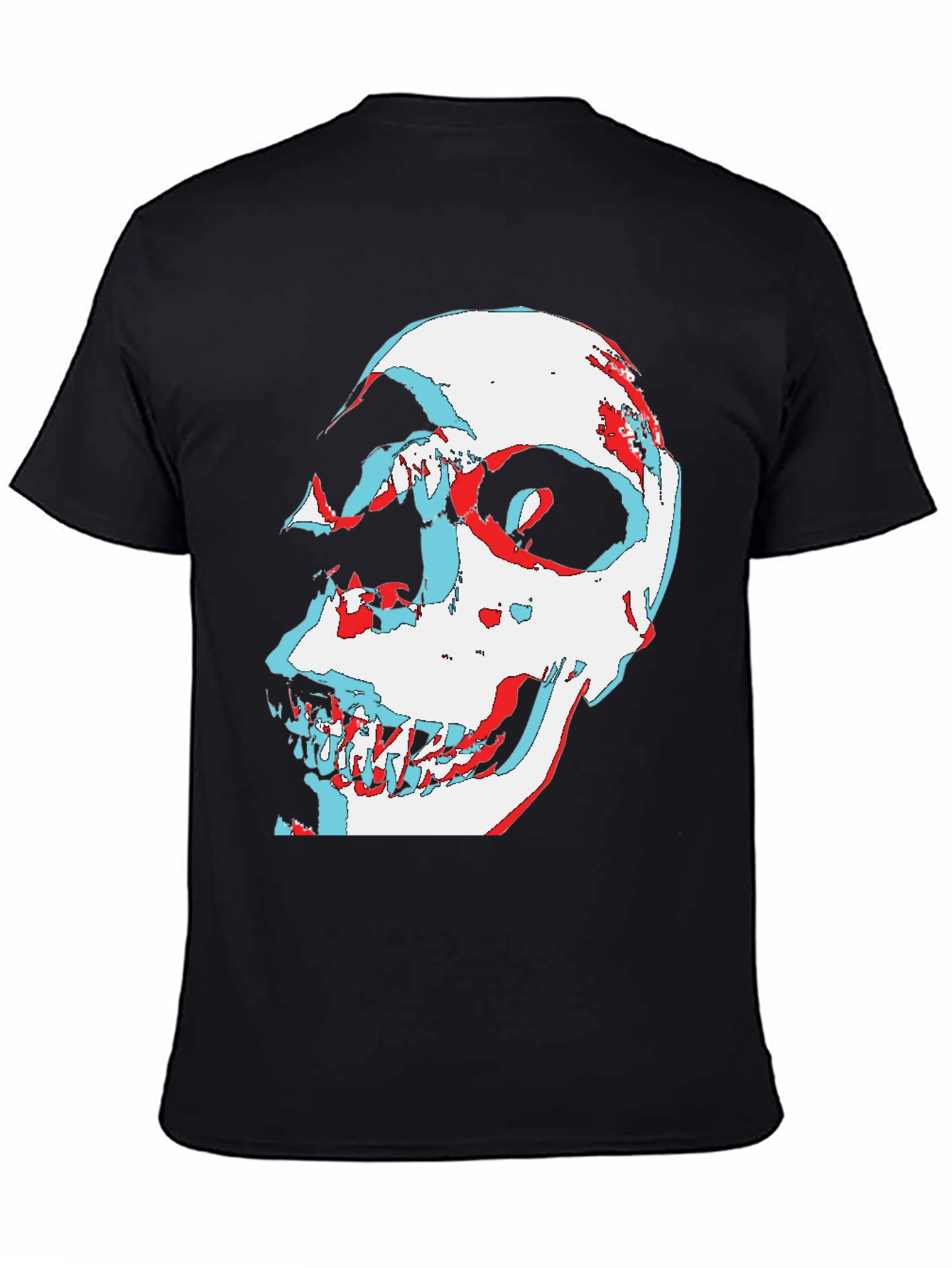 Skull Illusion Graphic Tee
