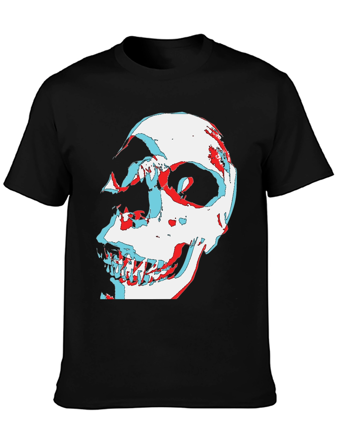 Skull Illusion Graphic Tee