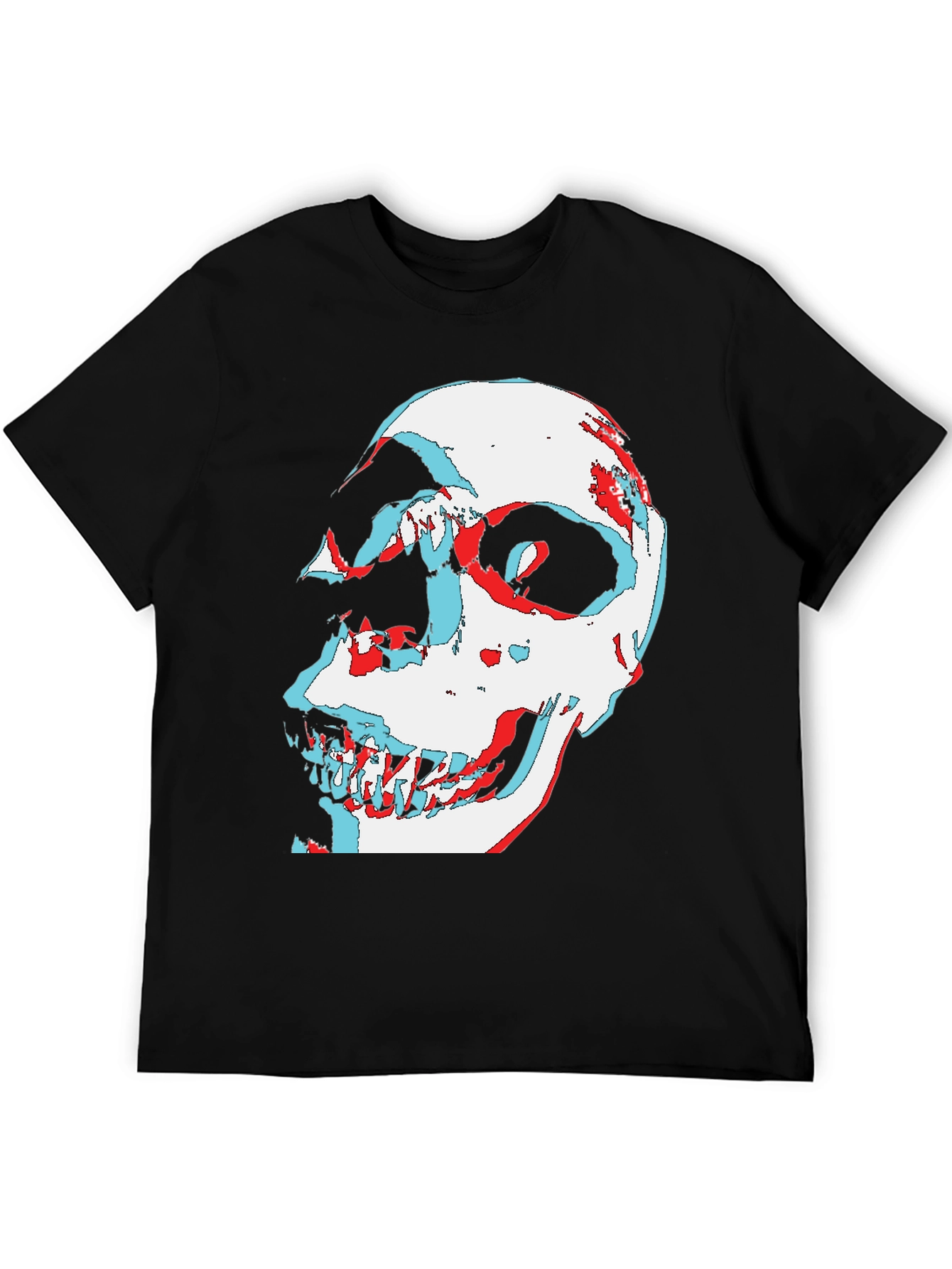 Skull Illusion Graphic Tee