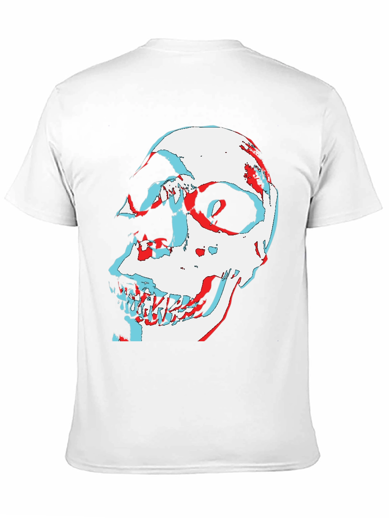 Skull Illusion Graphic Tee