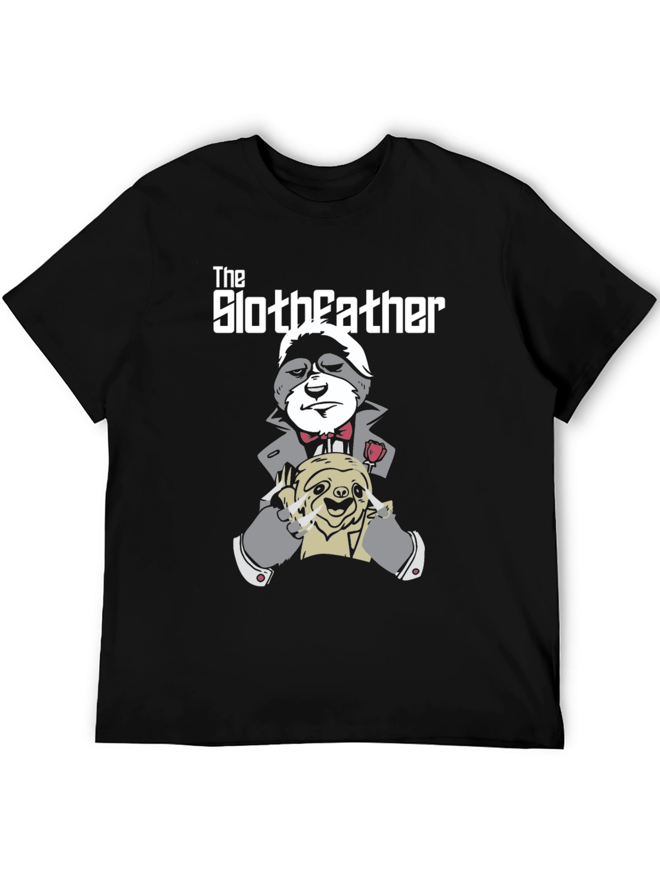 The Slothfather Funny Graphic T-Shirt