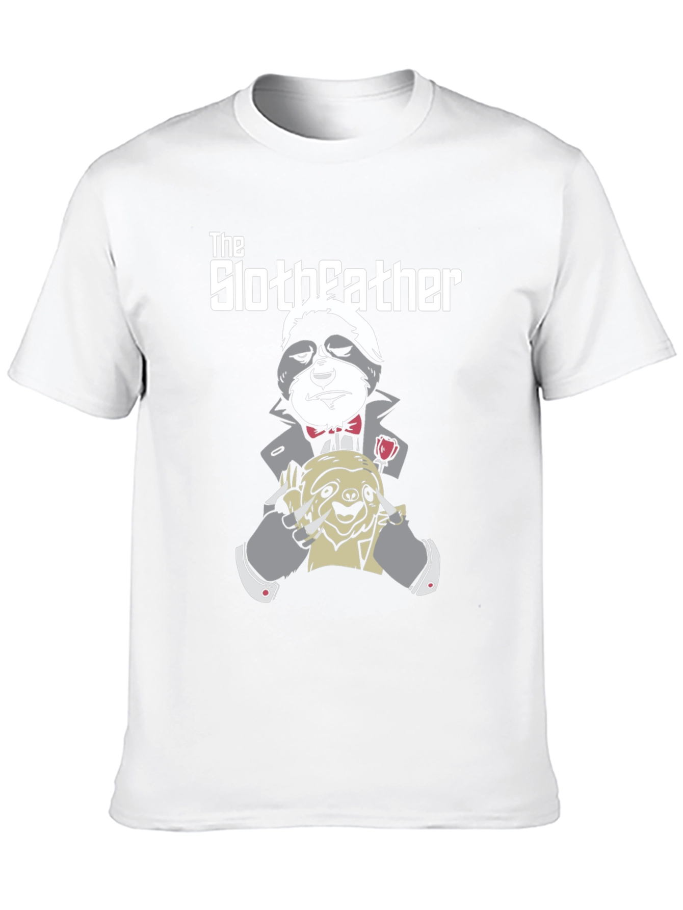 The Slothfather Funny Graphic T-Shirt
