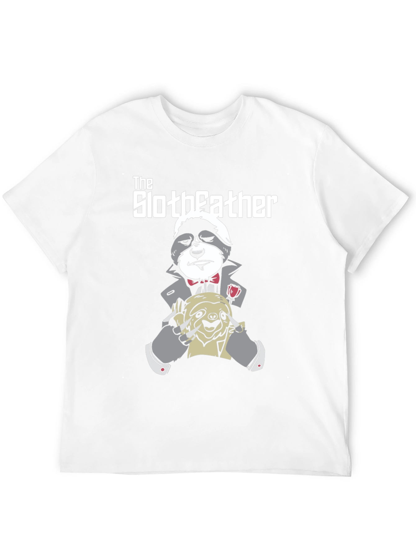 The Slothfather Funny Graphic T-Shirt