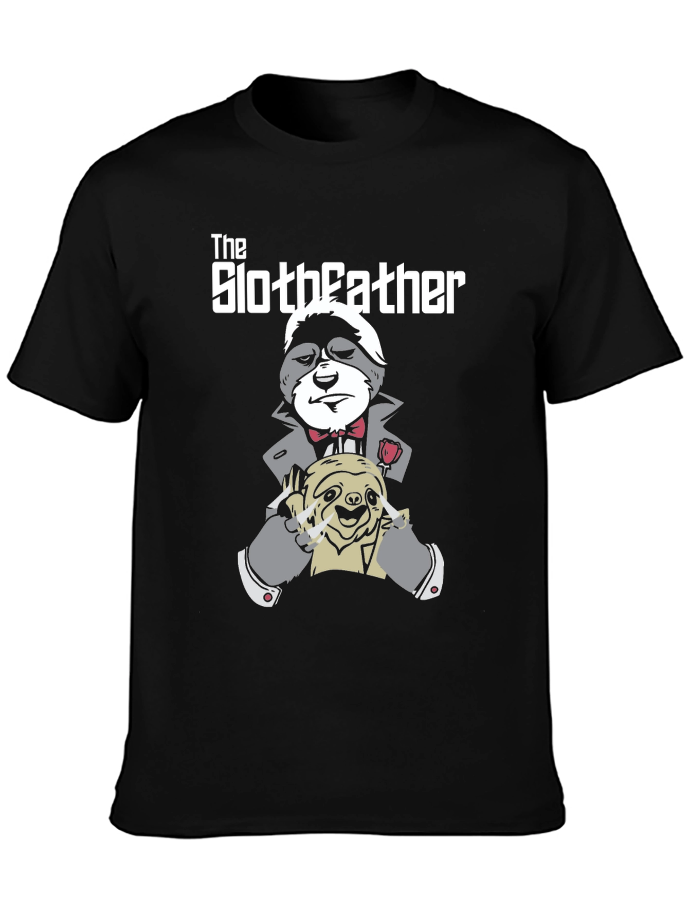 The Slothfather Funny Graphic T-Shirt