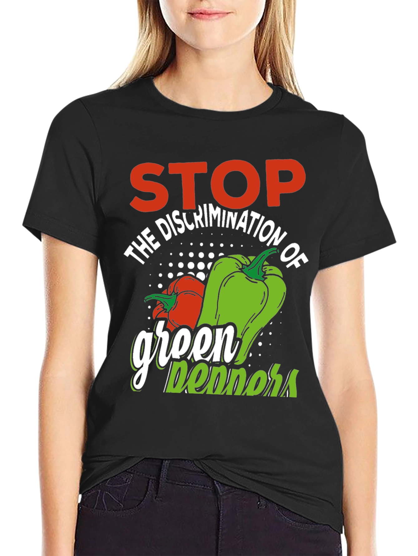 Stop Green Pepper Discrimination T-Shirt