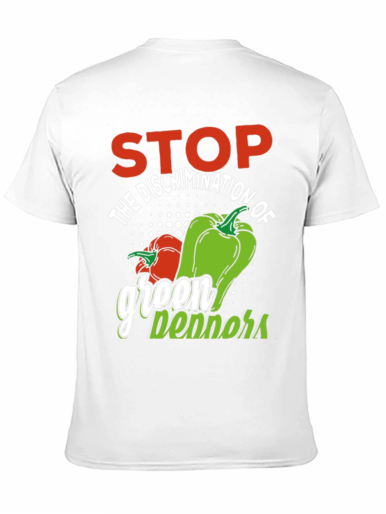 Stop Green Pepper Discrimination T-Shirt