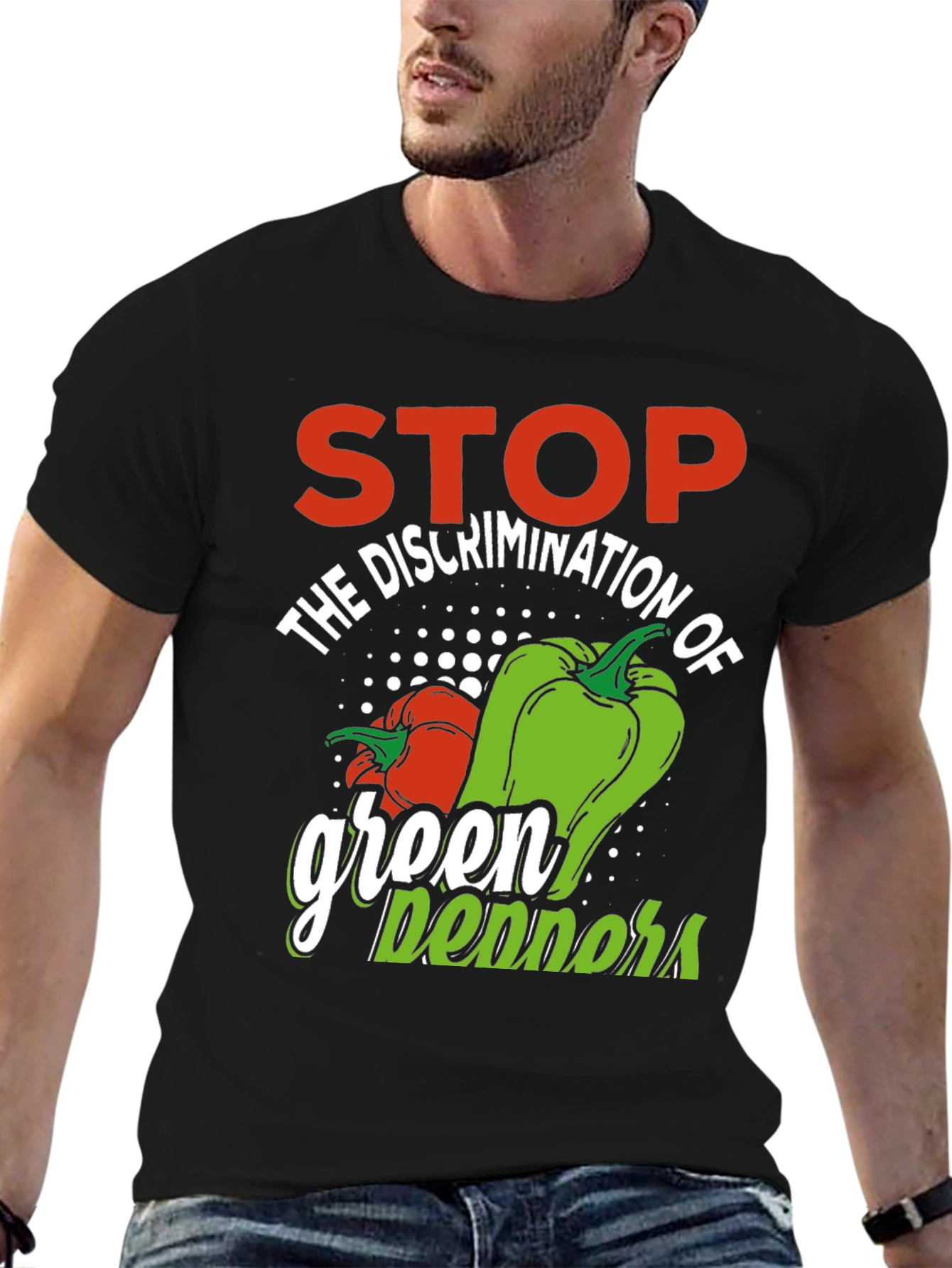 Stop Green Pepper Discrimination T-Shirt