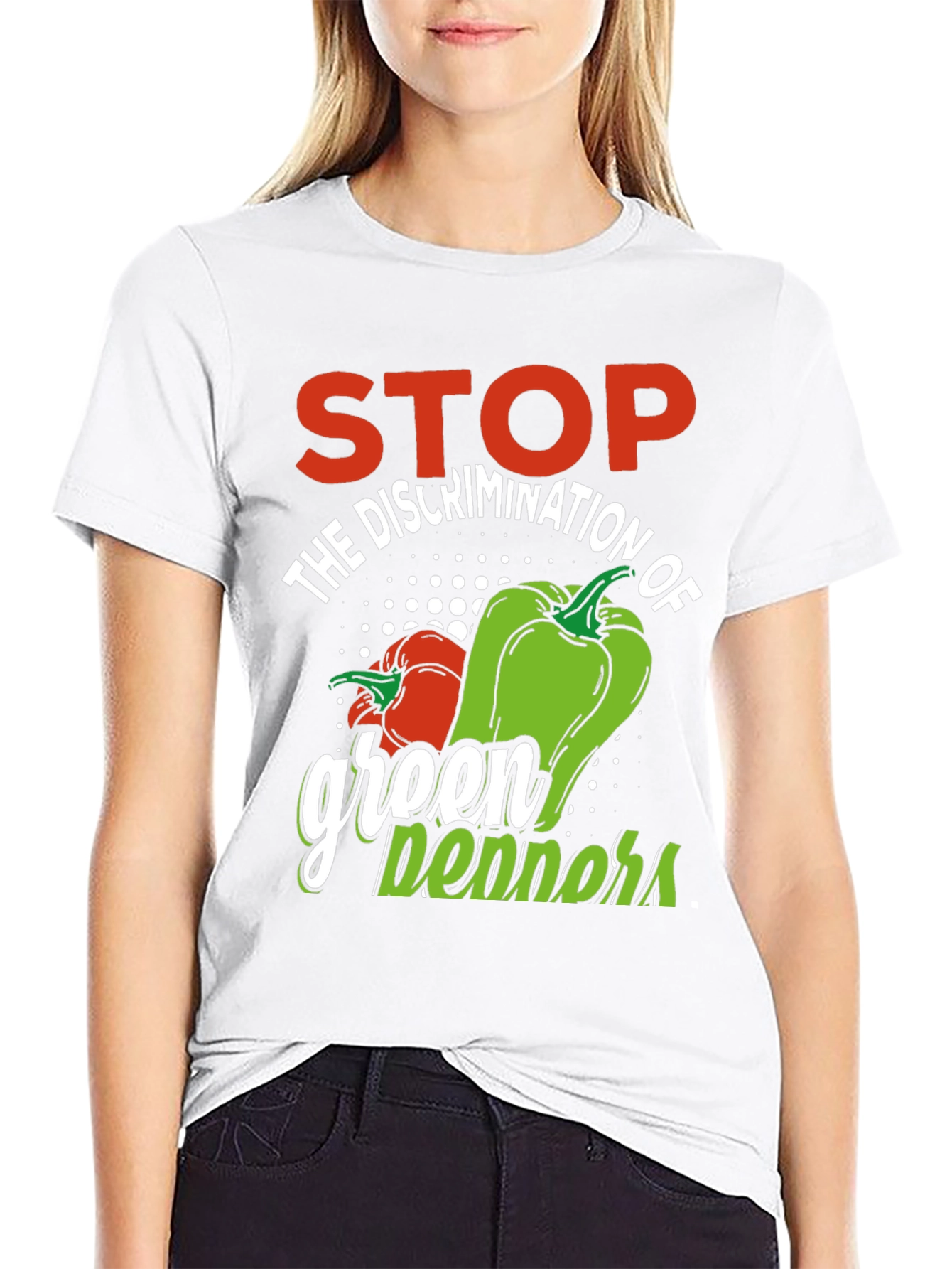 Stop Green Pepper Discrimination T-Shirt
