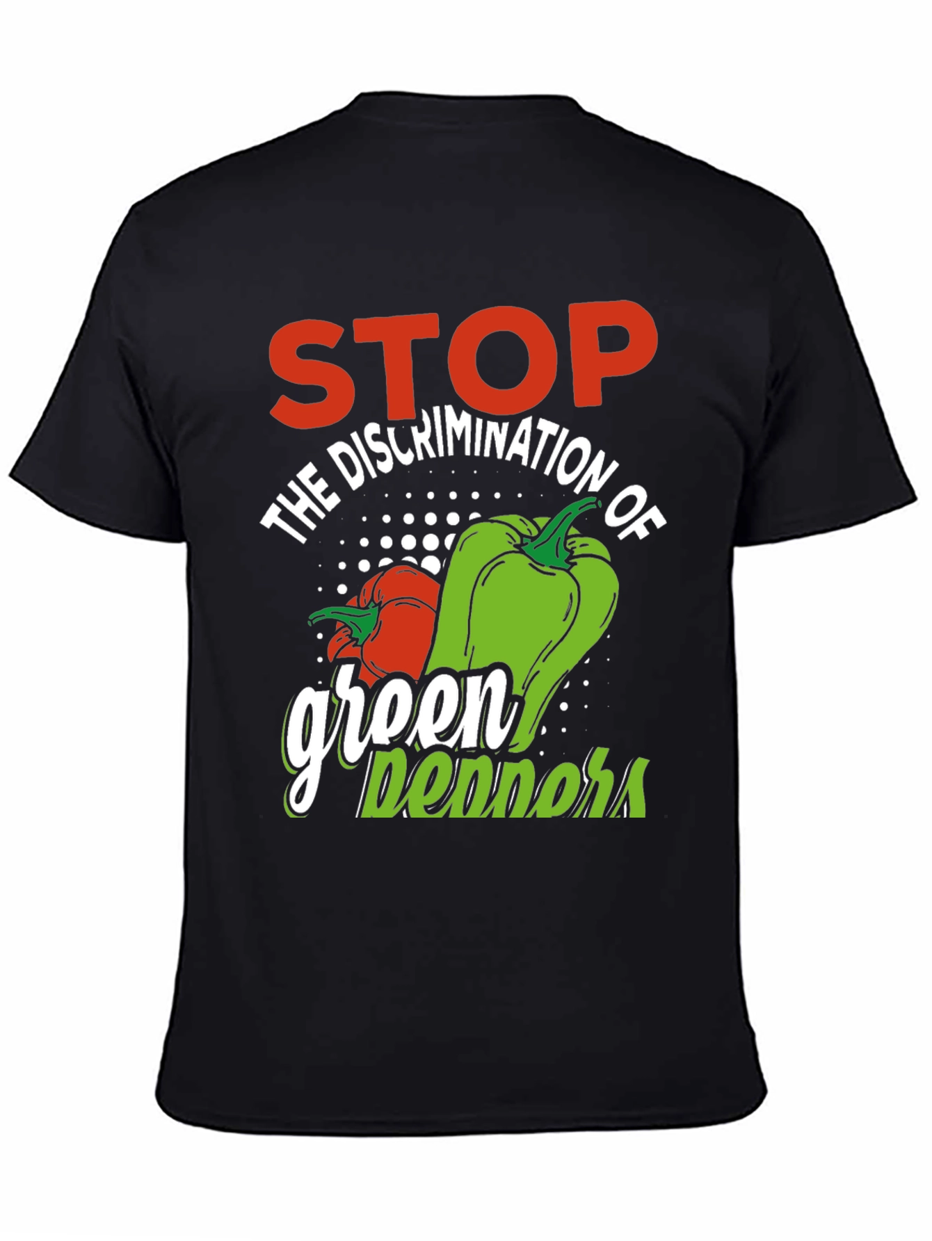 Stop Green Pepper Discrimination T-Shirt