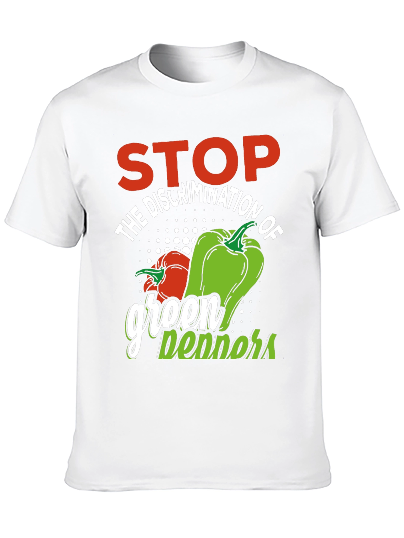 Stop Green Pepper Discrimination T-Shirt