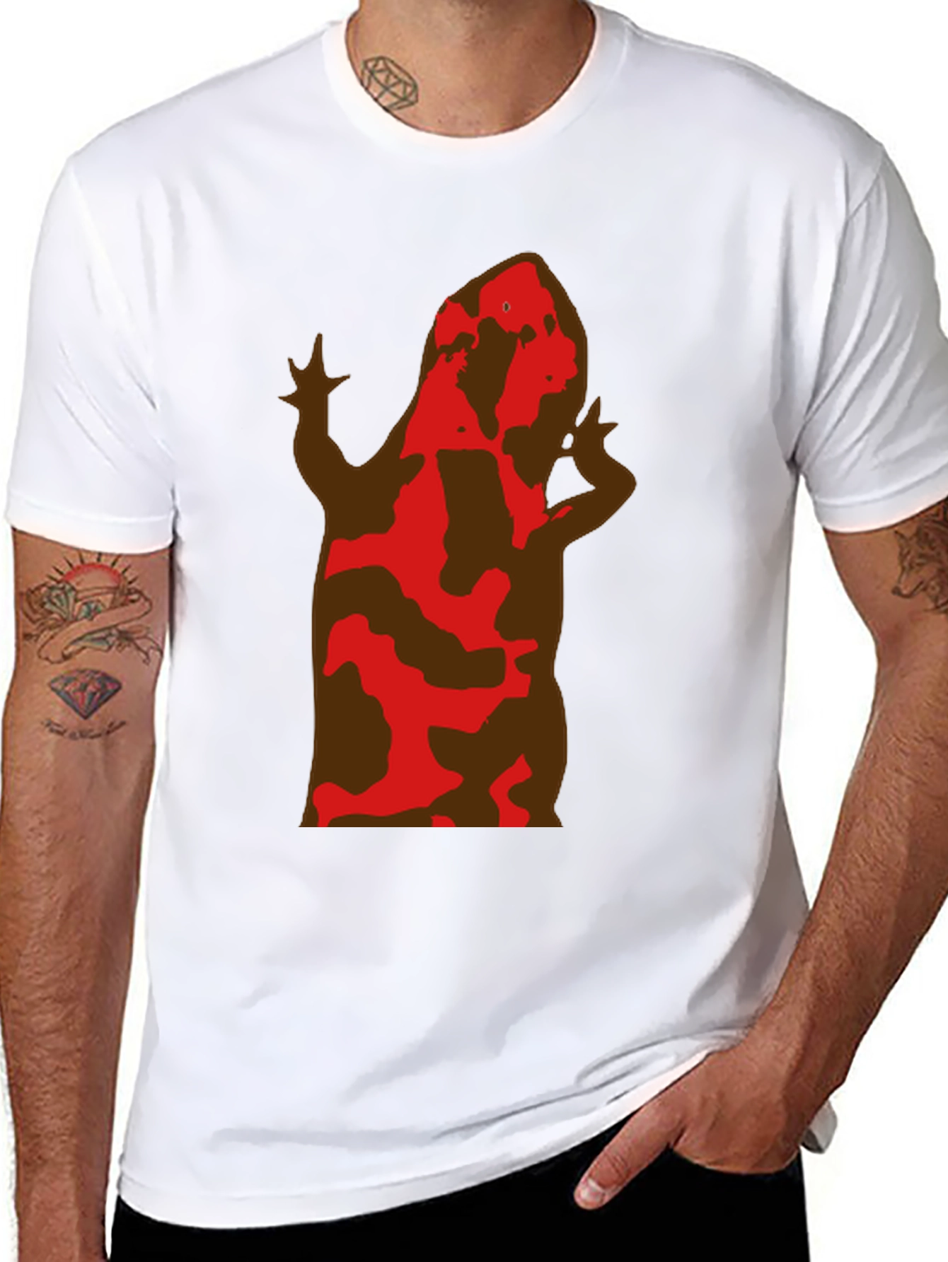 Lizard Camo Graphic Tee - Cool Casual Style
