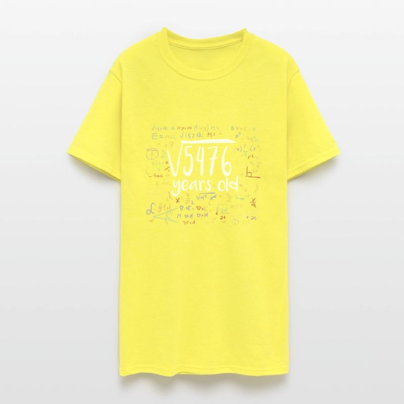 74th Birthday Square Root of 5476: 74 Years Old