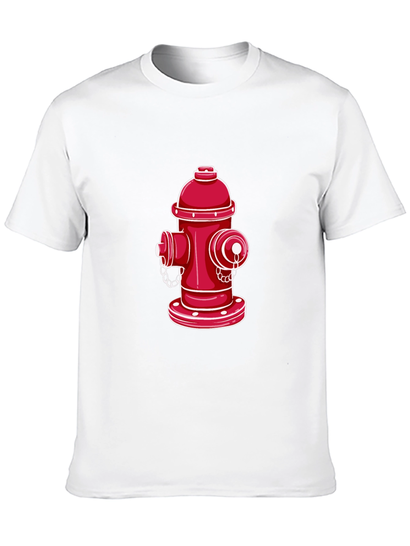 Fire Hydrant Graphic Tee - Black