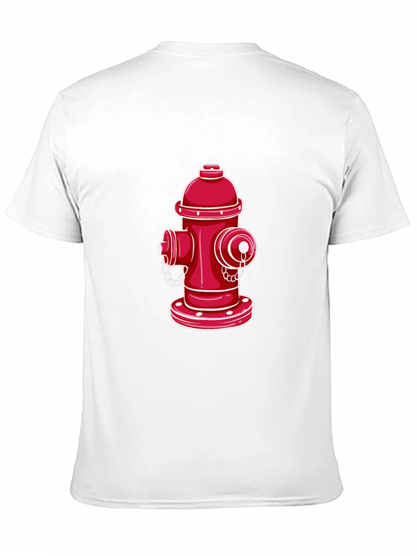 Fire Hydrant Graphic Tee - Black
