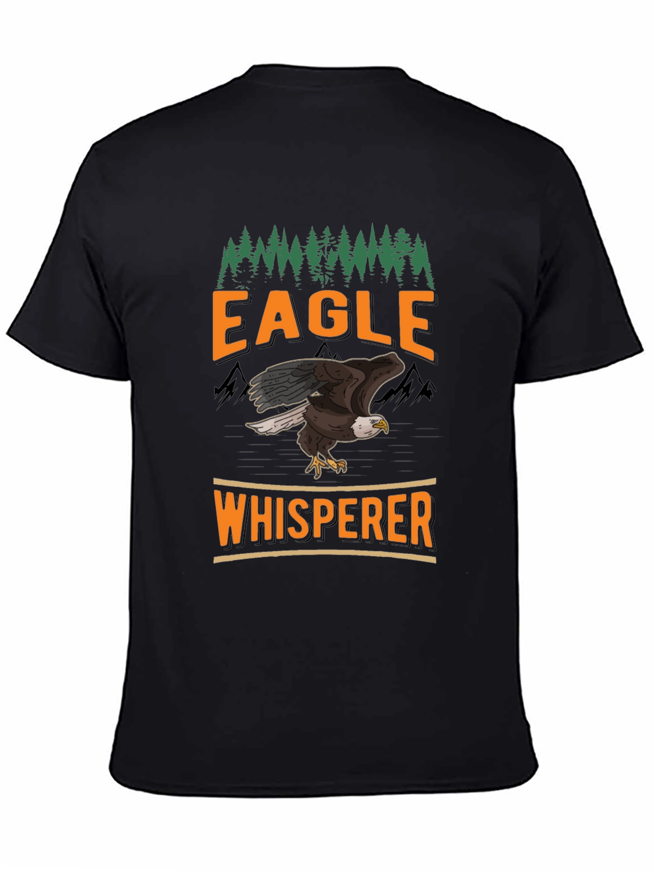 Eagle Whisperer Graphic Tee - Nature Lover T-Shirt