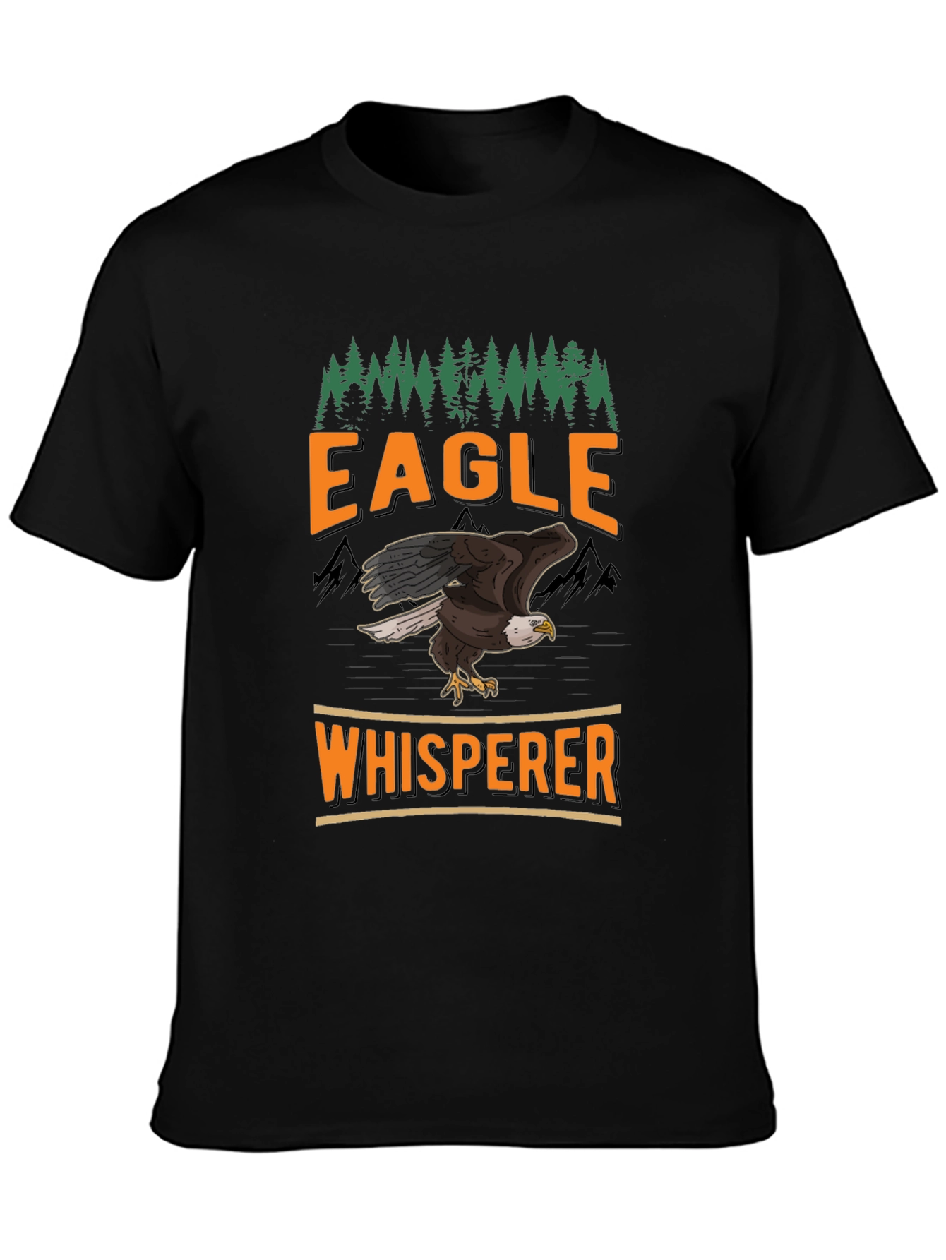 Eagle Whisperer Graphic Tee - Nature Lover T-Shirt