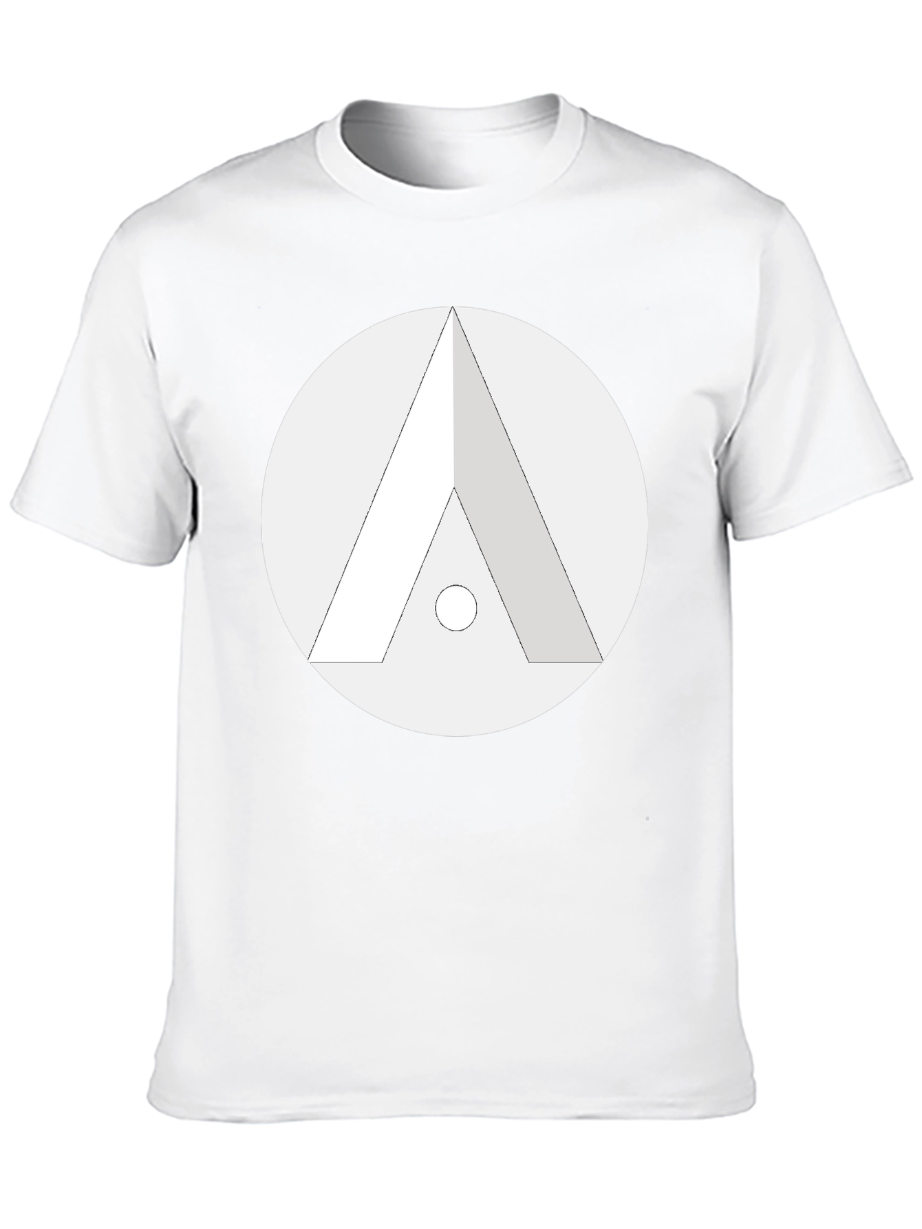 Geometric Logo Black T-Shirt