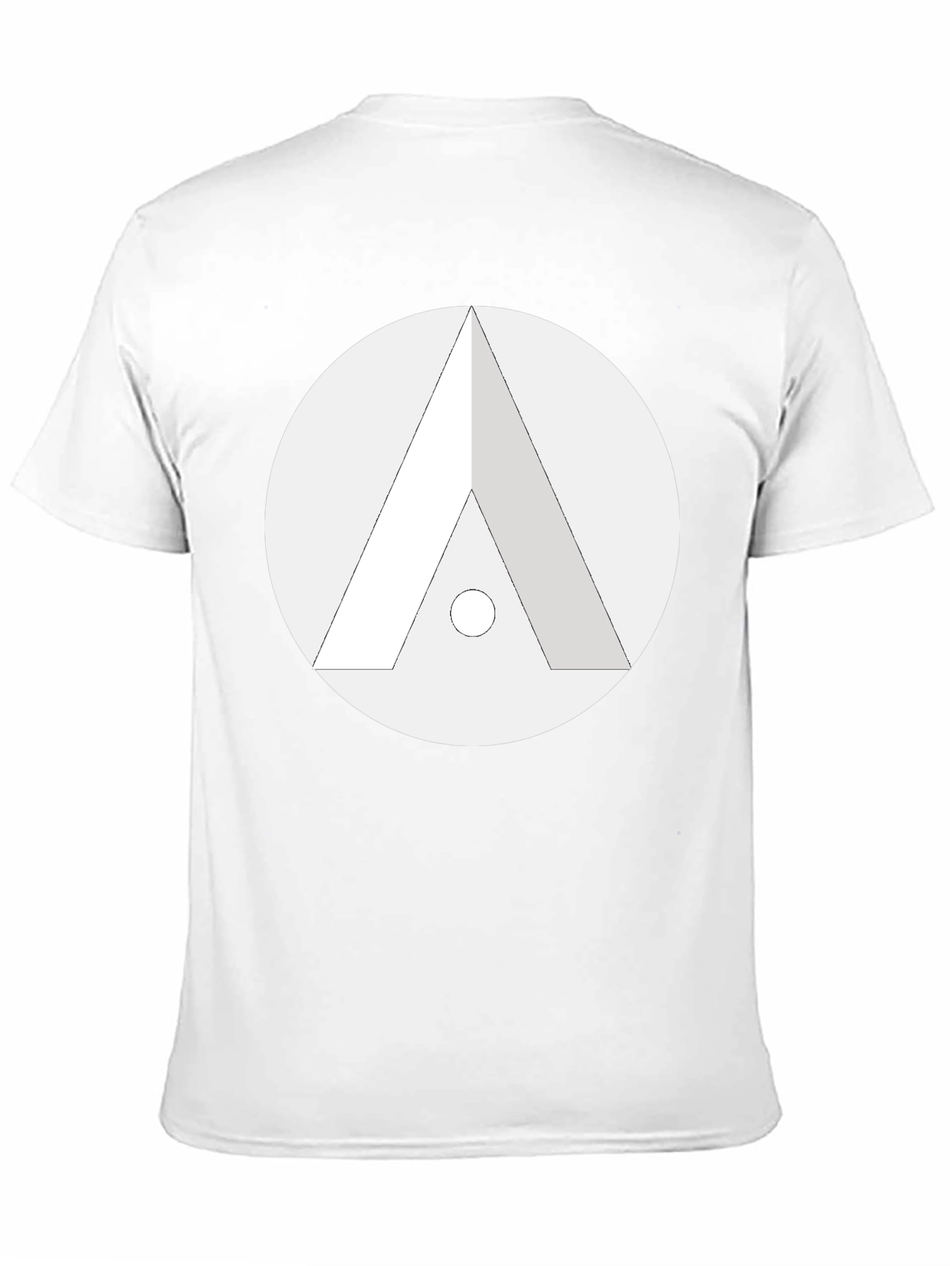 Geometric Logo Black T-Shirt