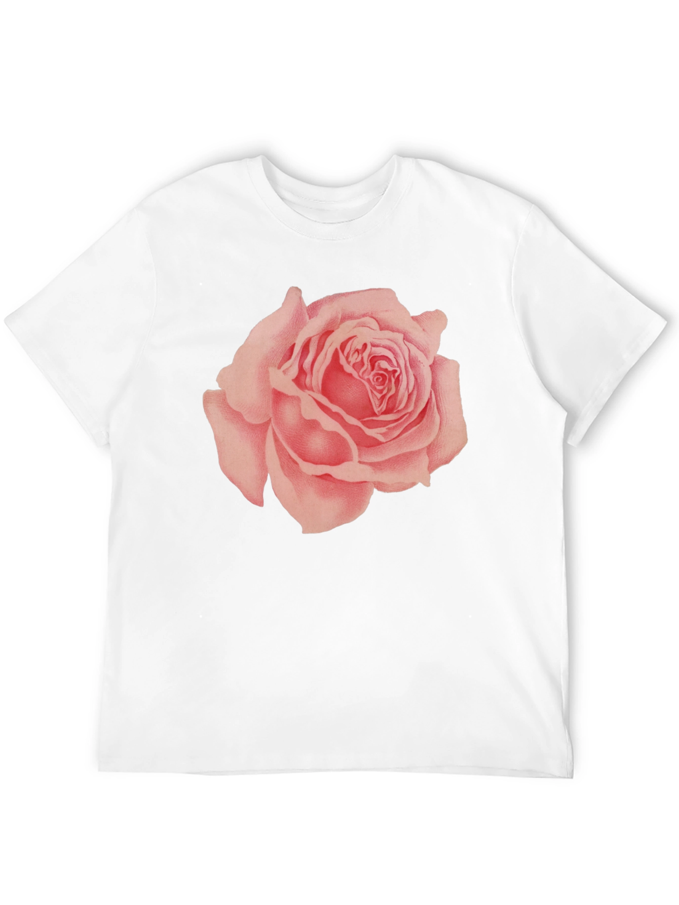 Rose Graphic Black T-Shirt