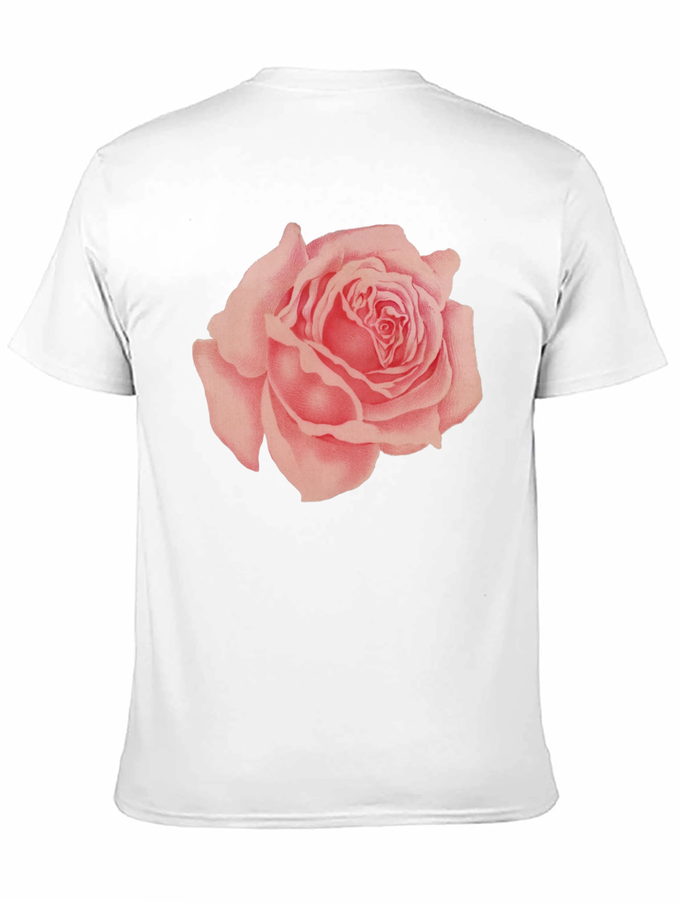 Rose Graphic Black T-Shirt