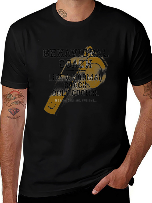 Behavioral Coach Novelty Graphic T-Shirt