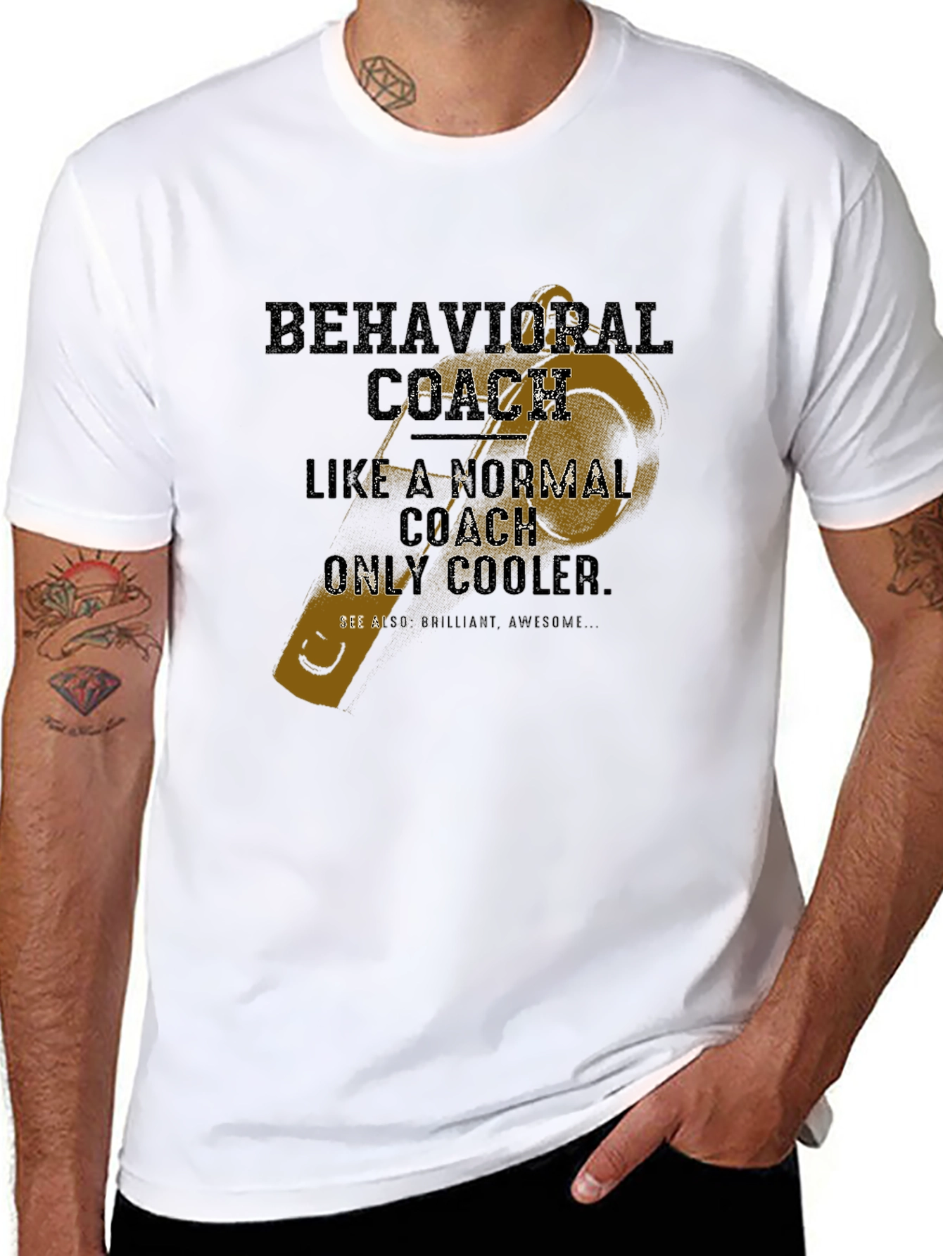 Behavioral Coach Novelty Graphic T-Shirt