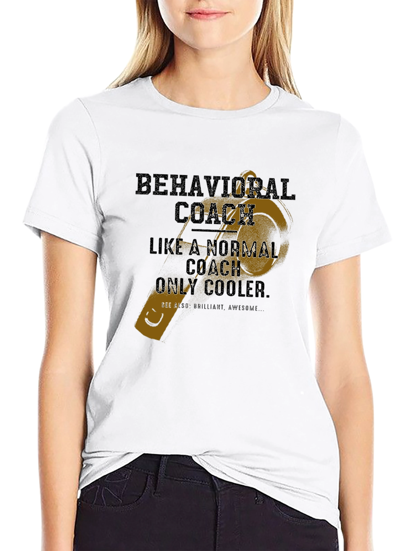 Behavioral Coach Novelty Graphic T-Shirt