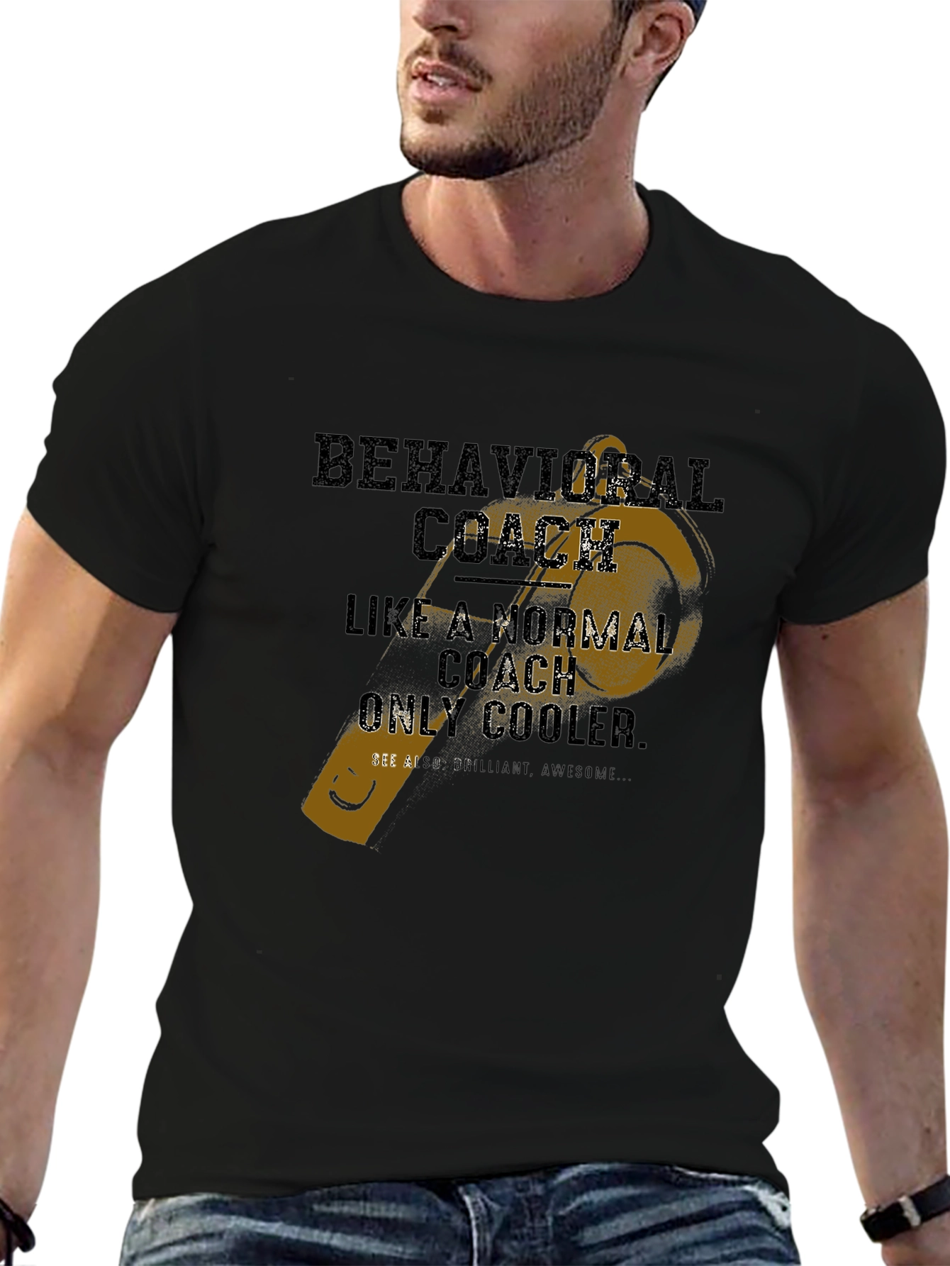 Behavioral Coach Novelty Graphic T-Shirt