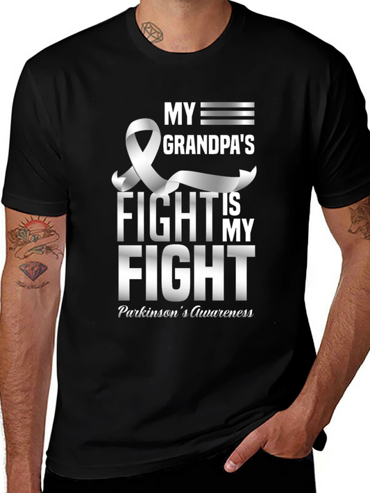 Parkinsons Awareness T-Shirt: My Grandpas Fight
