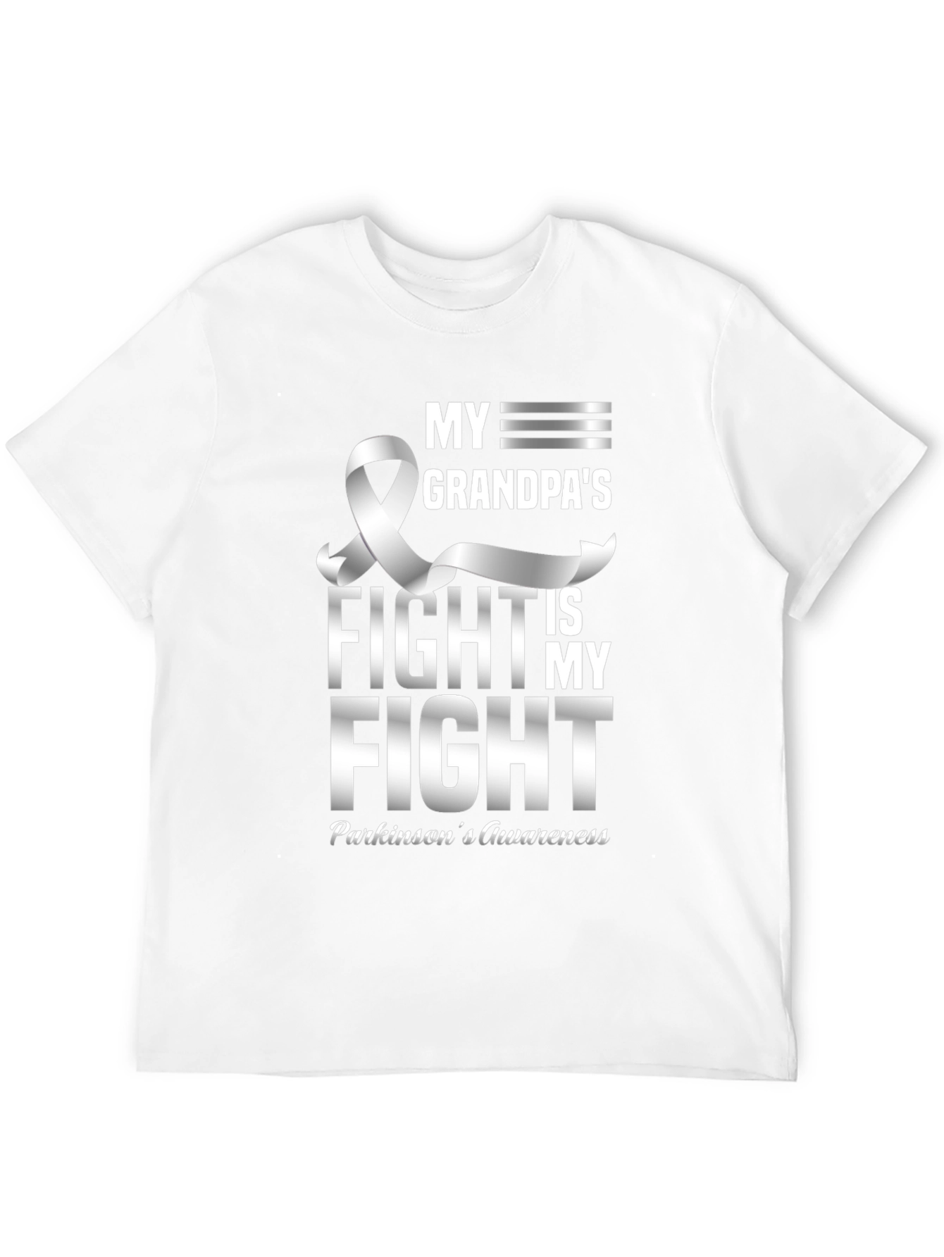 Parkinsons Awareness T-Shirt: My Grandpas Fight