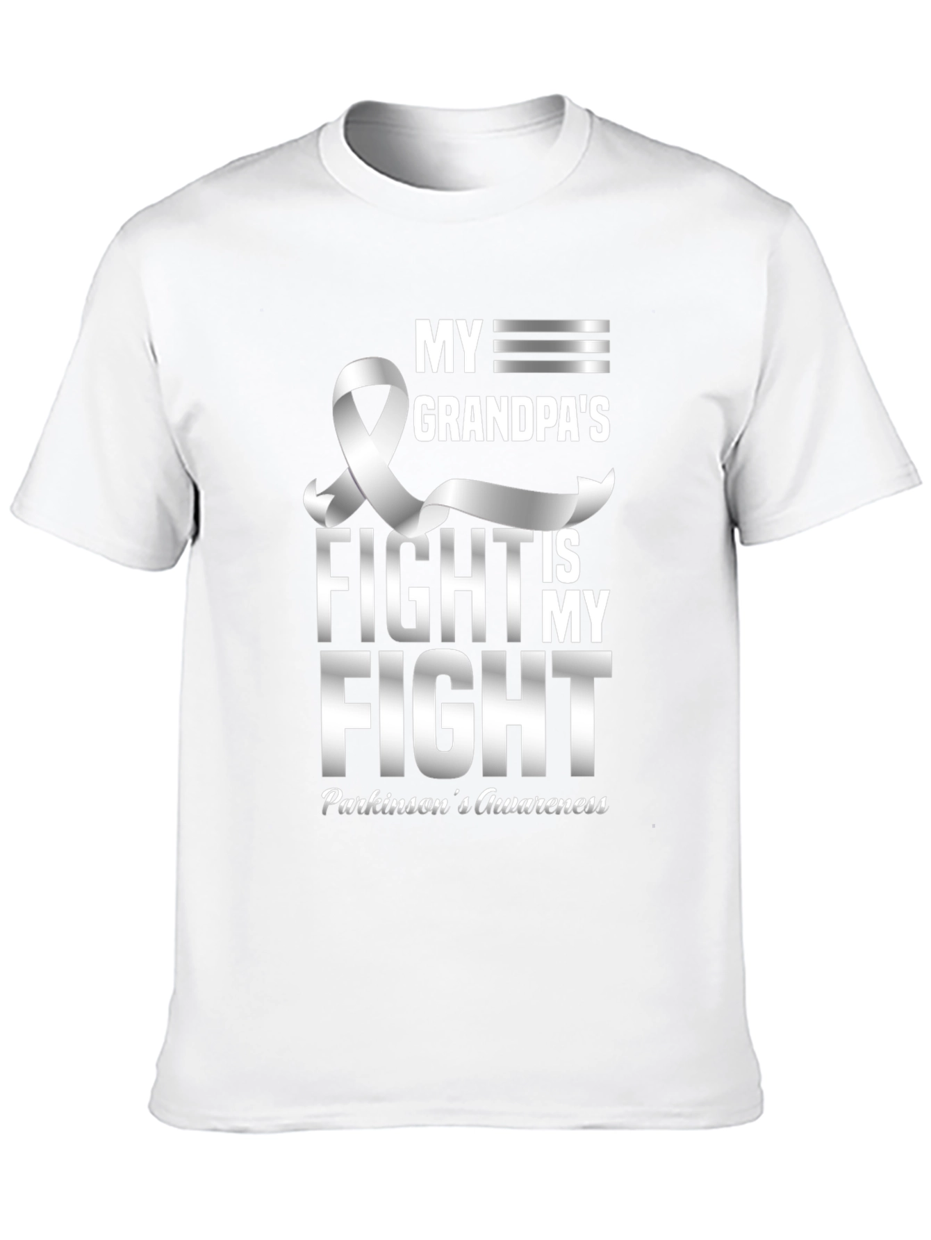 Parkinsons Awareness T-Shirt: My Grandpas Fight