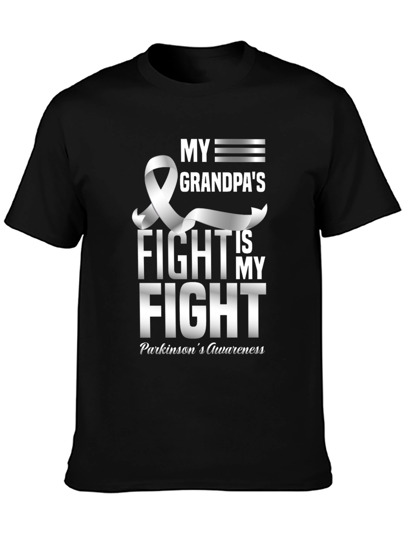 Parkinsons Awareness T-Shirt: My Grandpas Fight
