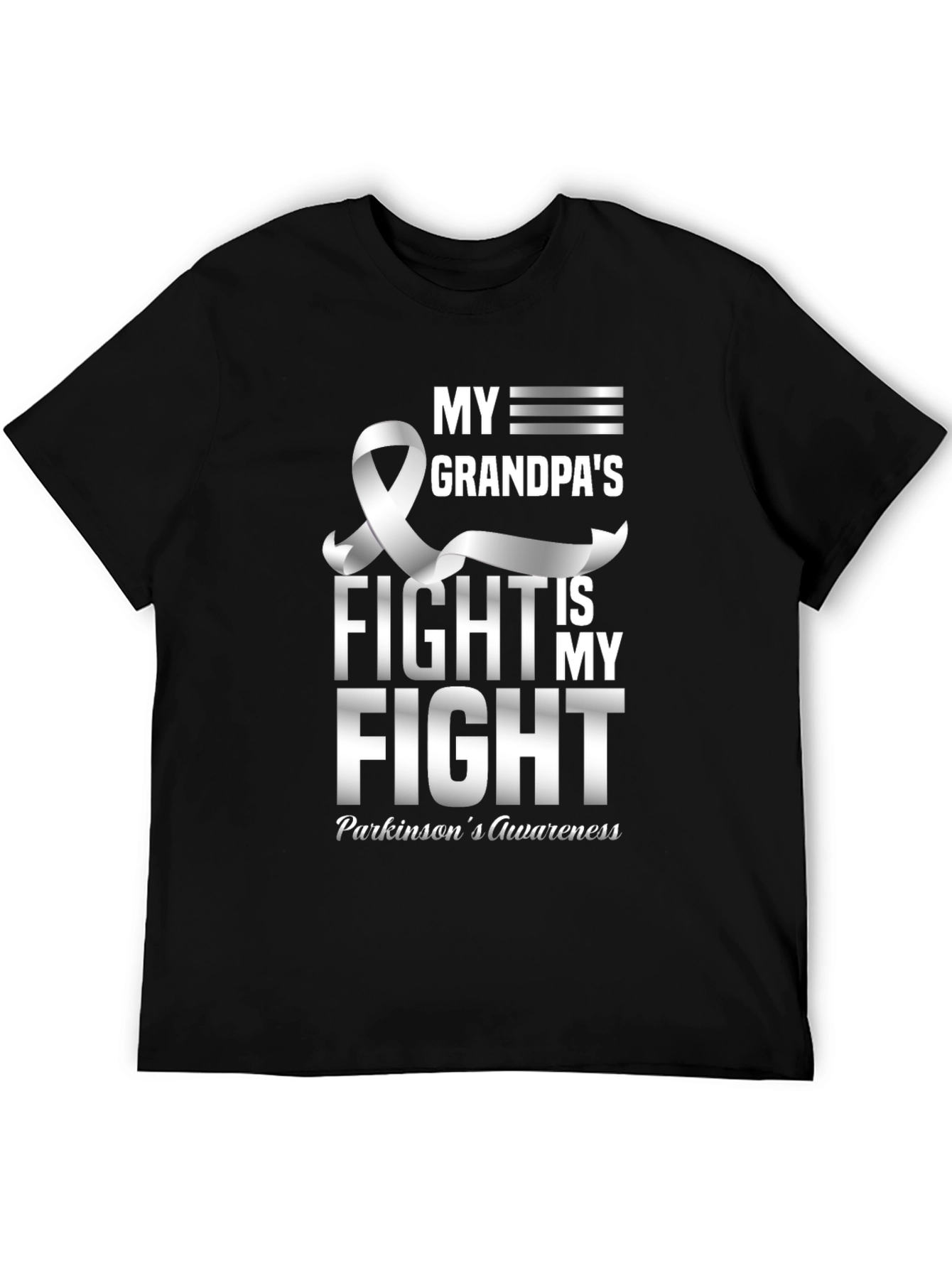 Parkinsons Awareness T-Shirt: My Grandpas Fight